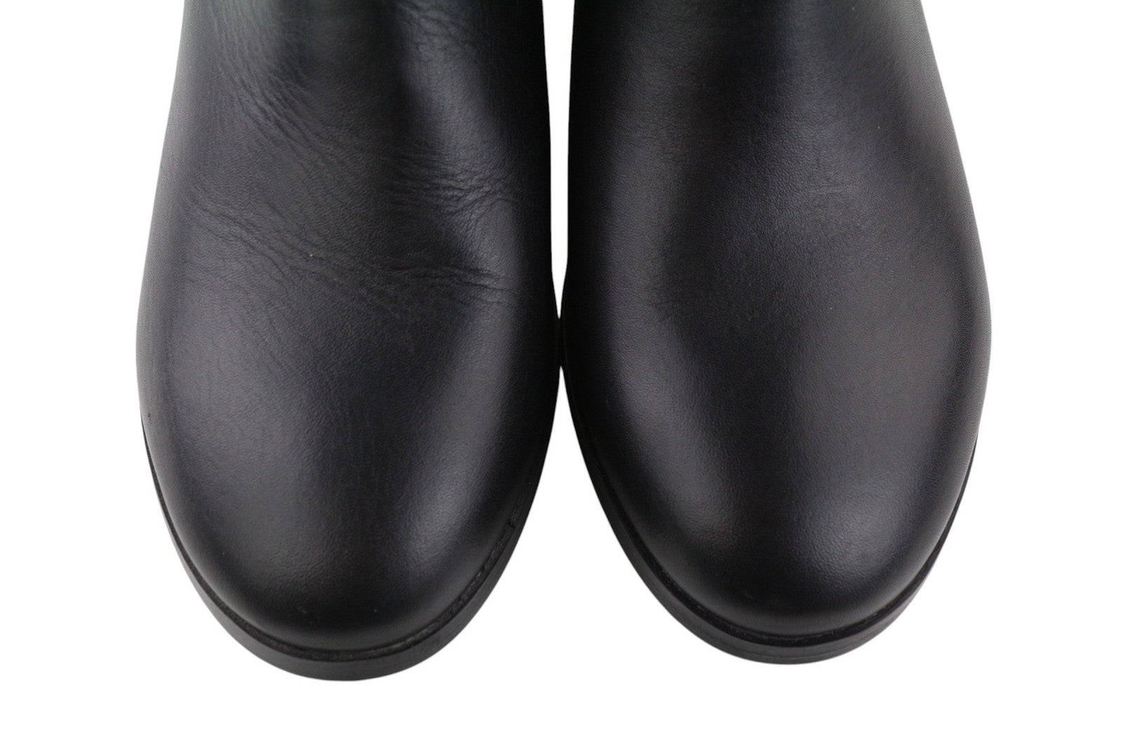 DIESEL D-Arlin Women's EU39 Black Zipped Leather Ankle Heel Shoes RRP€260