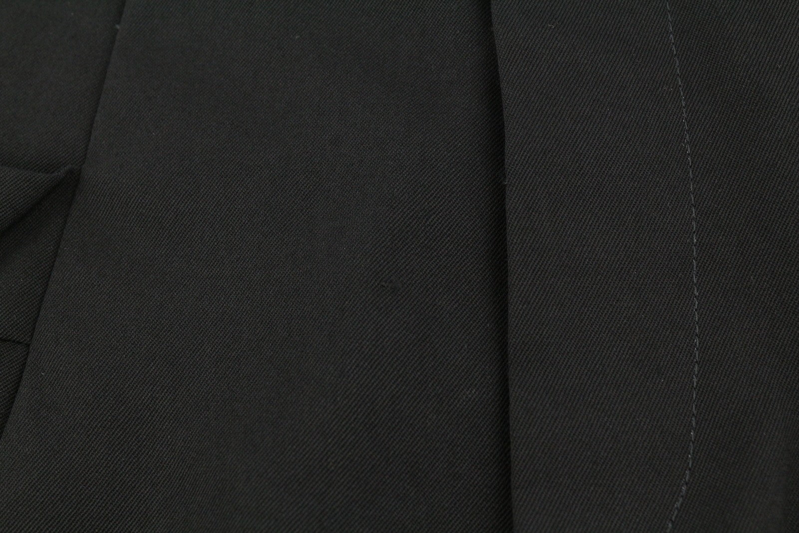 R13 Pleated Pocket Women Trousers 27 Black Wool Straight Fit Button Fly FW25