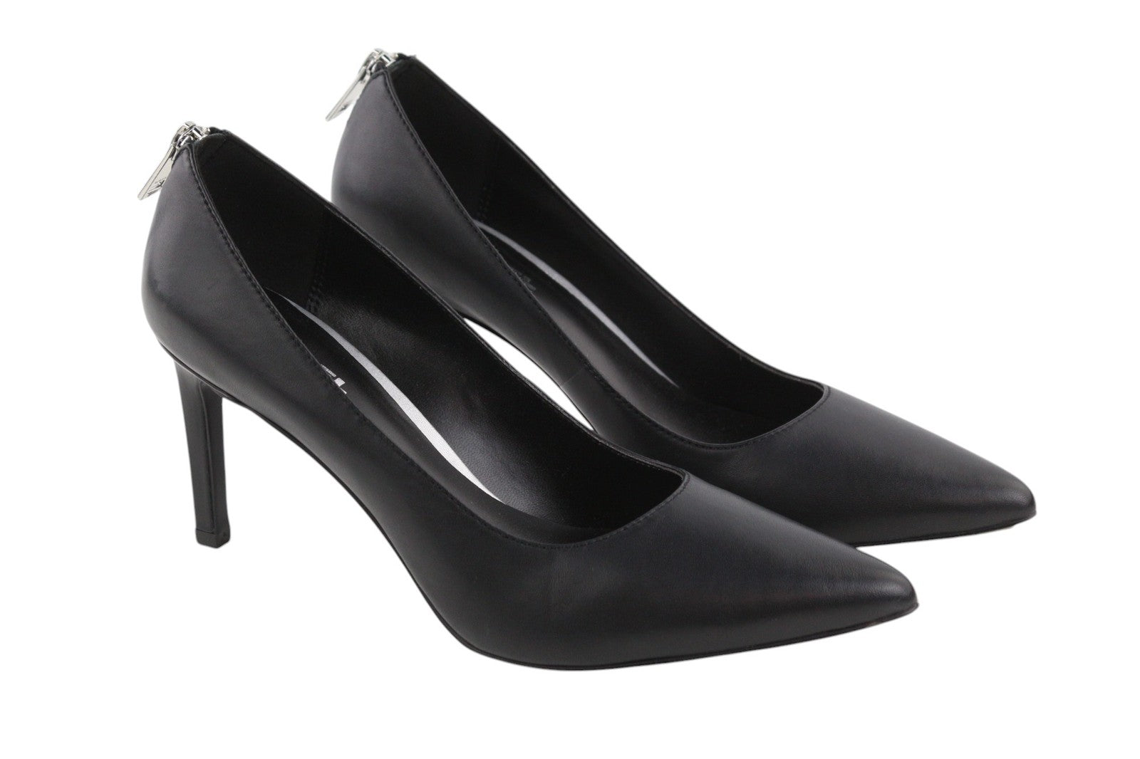 DIESEL Femme-D Women's EU39 Black Leather Stiletto High-Heel RRP€240