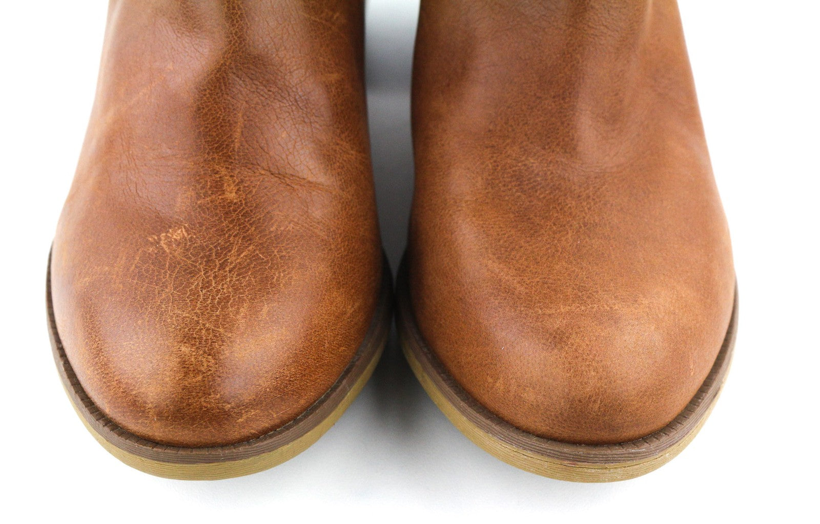 TIMBERLAND A1Z5G-A6234 Women's EU37.5/38 Brown Leather Ankle Heel Shoes