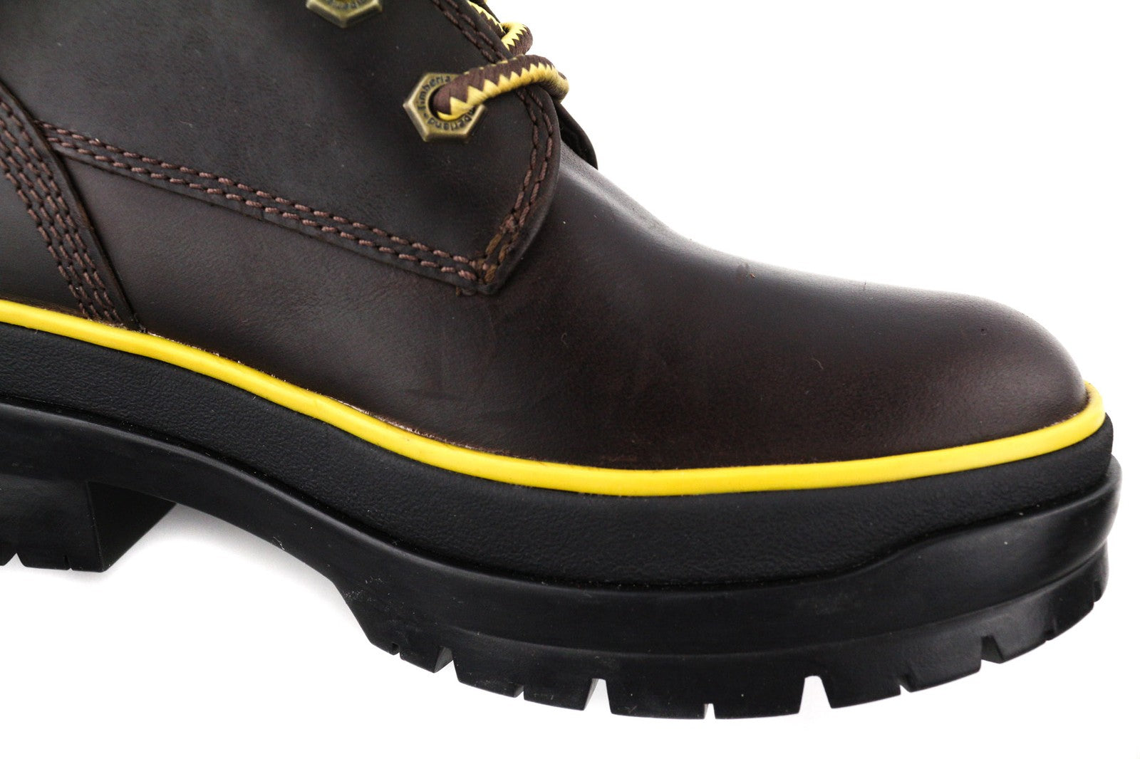 TIMBERLAND A2D6W-A5019 Women's EU38/38.5 Dark Brown Leather Lace High-Tops