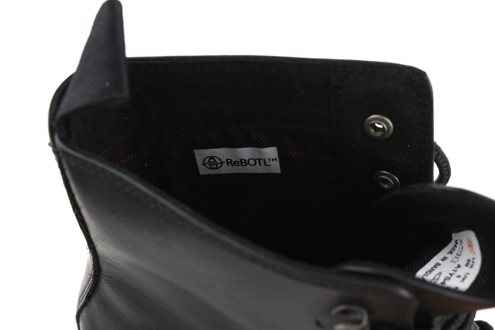 TIMBERLAND A1YS4-A4919 Women's EU39/39.5 Black Genuine Leather Lace Boots