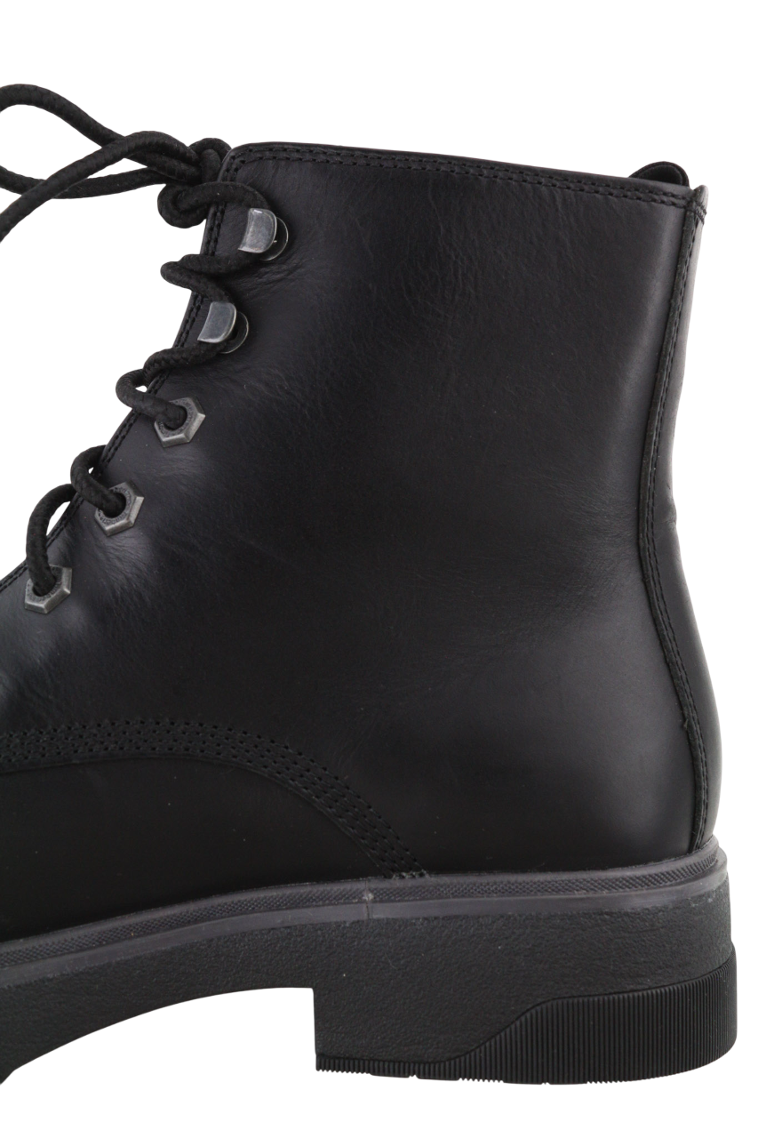 TIMBERLAND A1YS4-A4919 Women's EU39/39.5 Black Genuine Leather Lace Boots