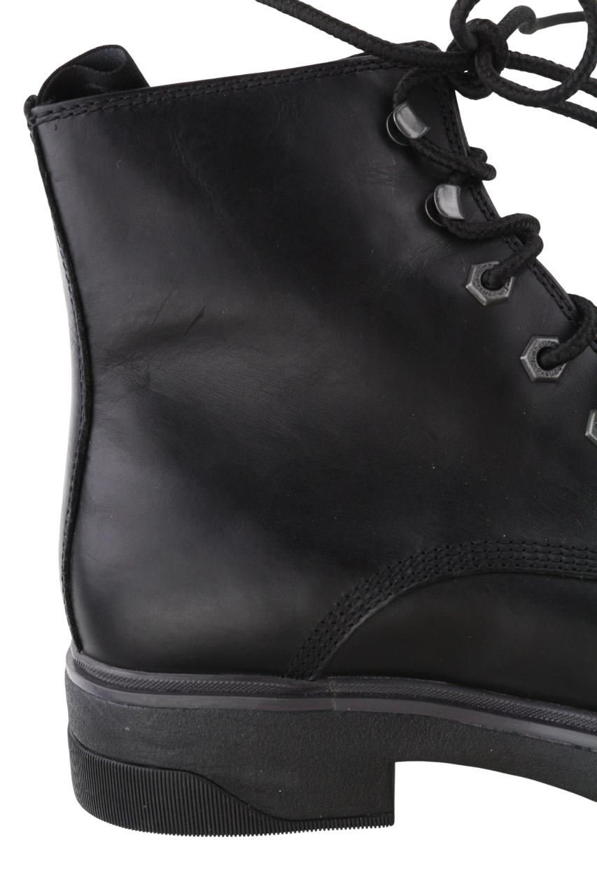 TIMBERLAND A1YS4-A4919 Women's EU39/39.5 Black Genuine Leather Lace Boots