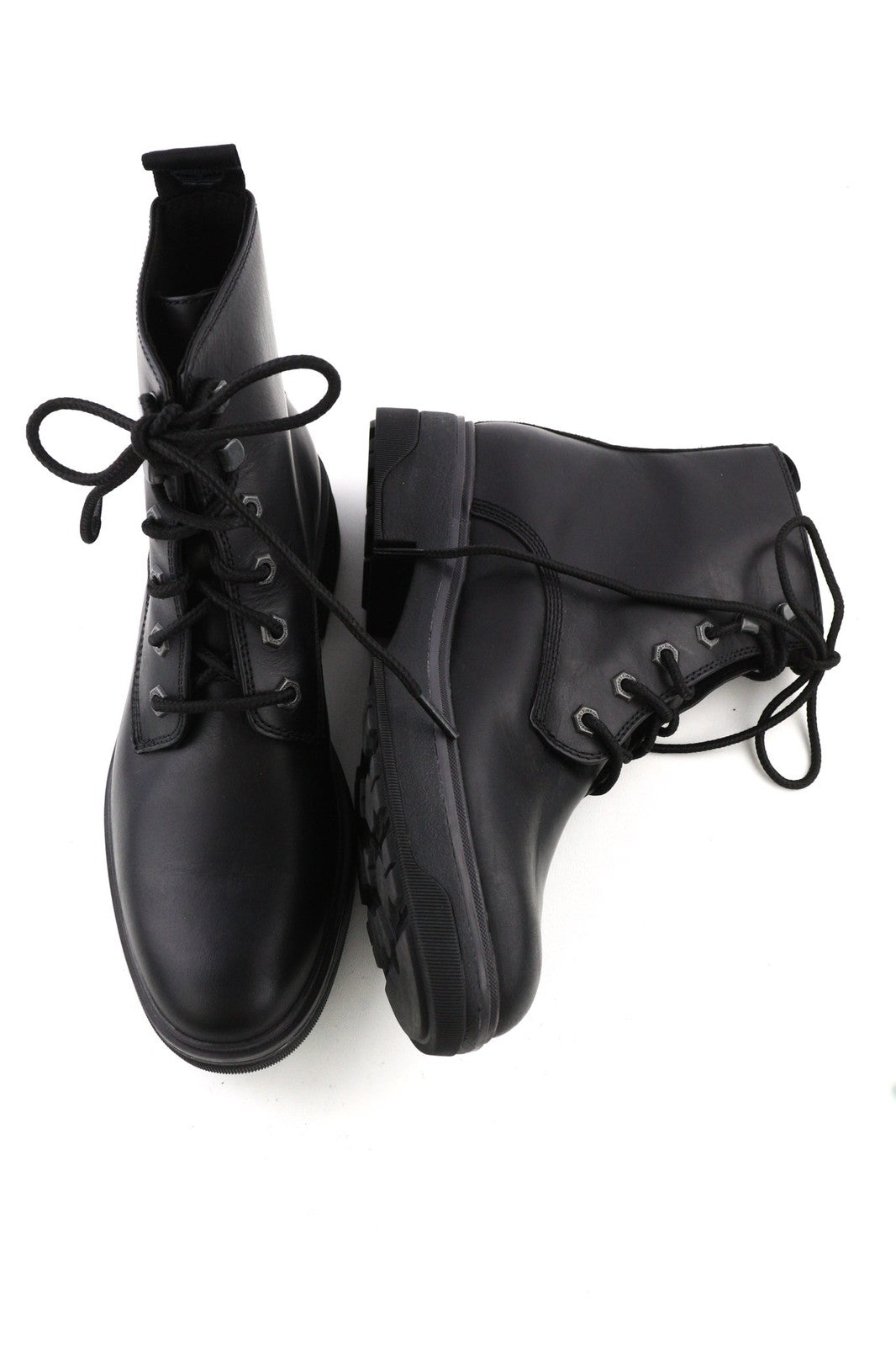 TIMBERLAND A1YS4-A4919 Women's EU39/39.5 Black Genuine Leather Lace Boots