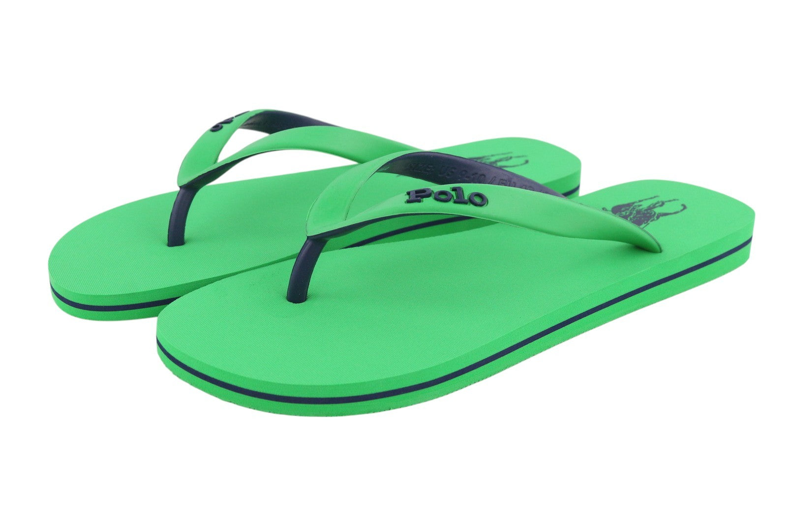 RALPH LAUREN Bolt-Sn-Csl Men's EU42/43 Green Flip-Flops Casual