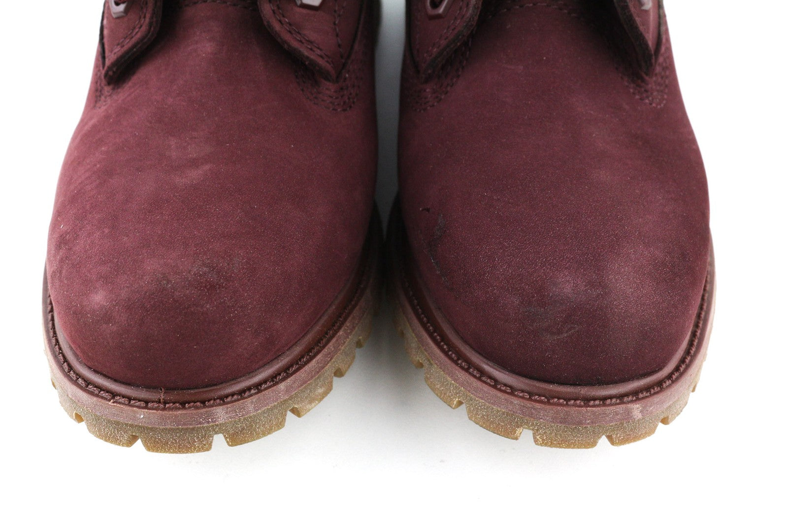 TIMBERLAND A1R2T-A4898 Women's EU39/40 Purple Leather Lace High-Top Trainers