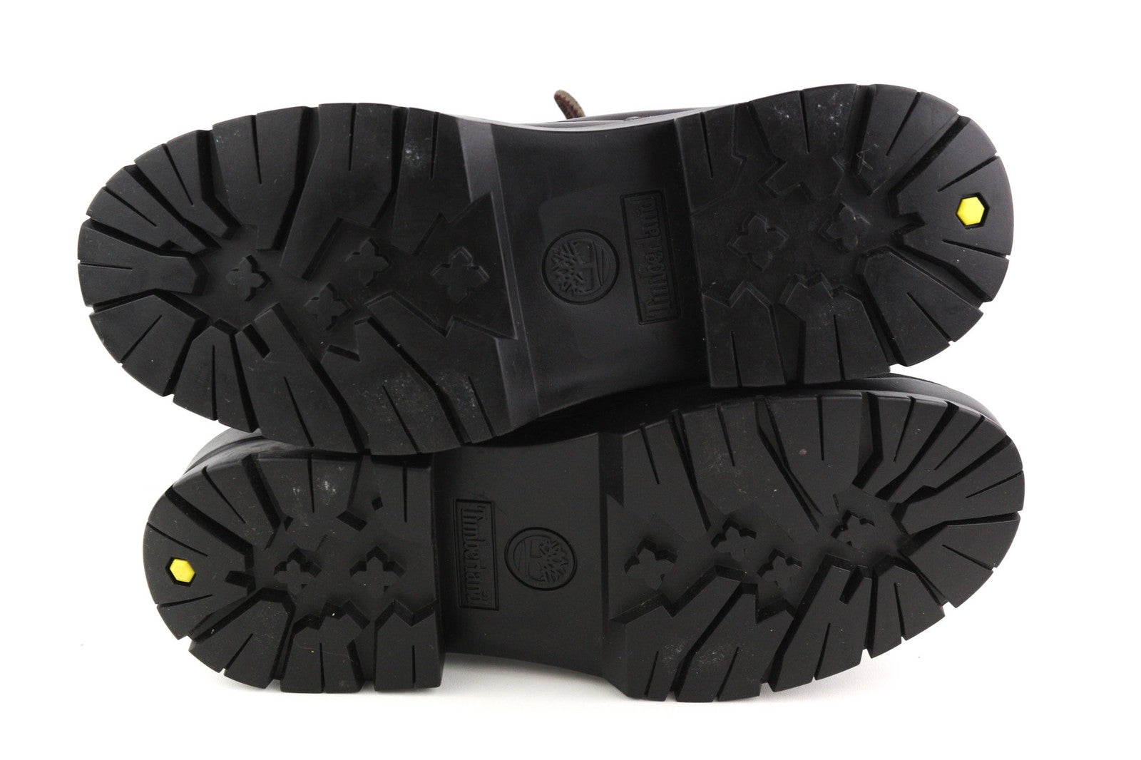 TIMBERLAND A2F7G Women's EU40/41 Dark Leather Mid-Top Almond-Toe Lace-Ups