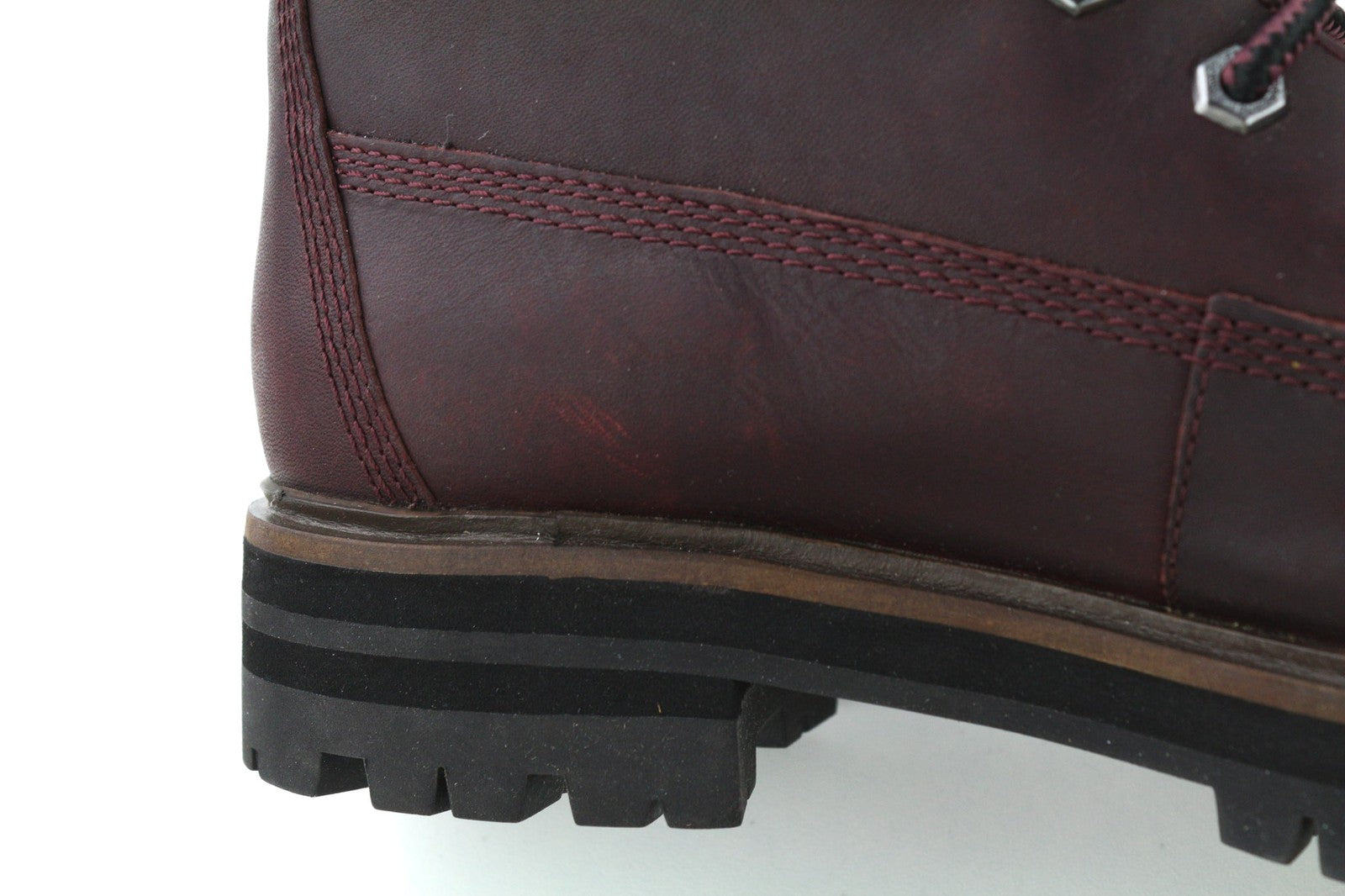 TIMBERLAND A1RCS-A3519 Women's EU38.5/39.5 Purple Leather Lace High-Top Boots