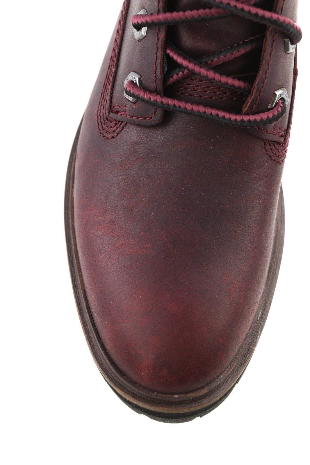 TIMBERLAND A1RCS-A3519 Women's EU38.5/39.5 Purple Leather Lace High-Top Boots