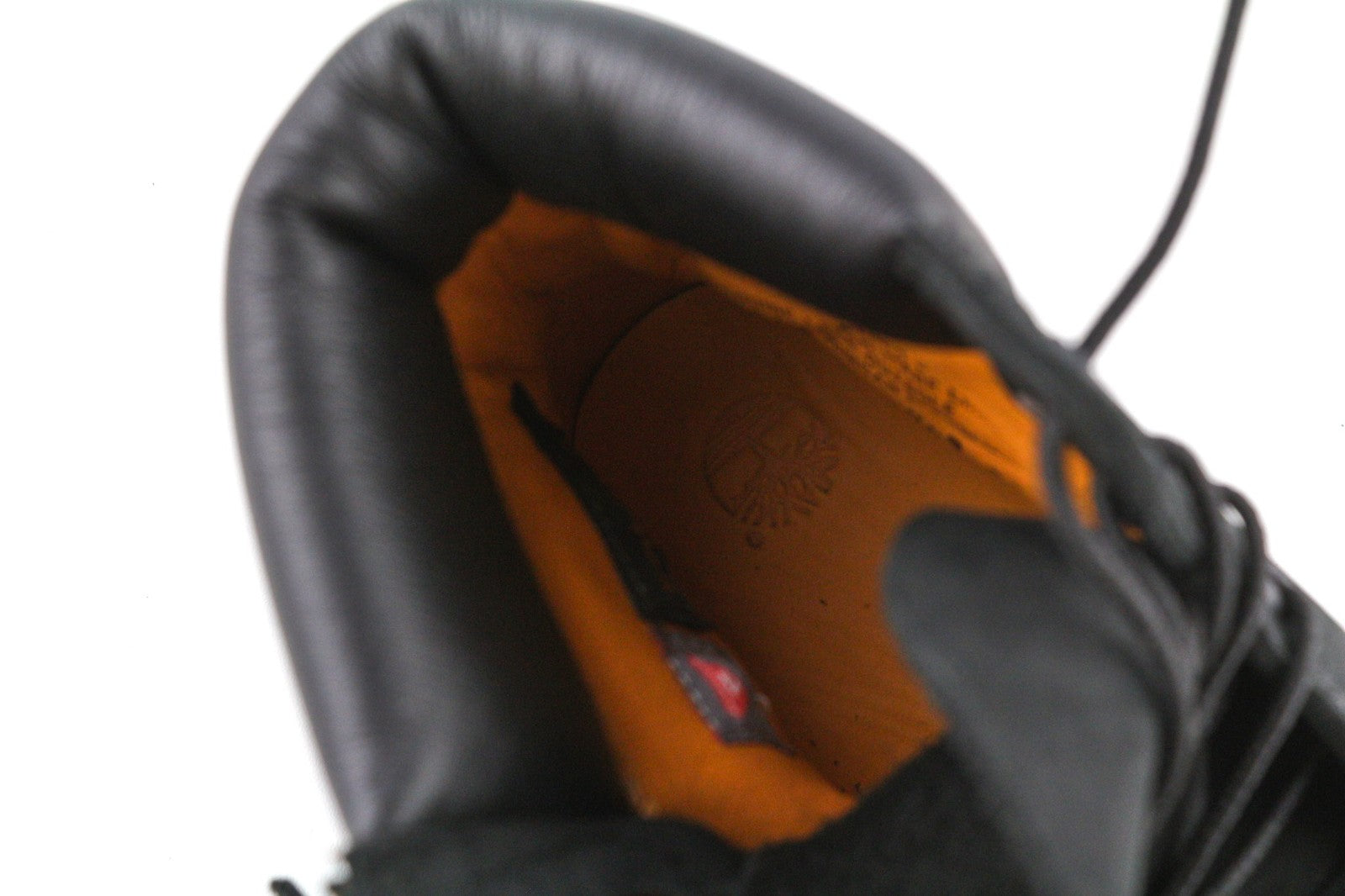 TIMBERLAND 8658A-A4235 Women's ~EU39/39.5 Black Leather High-Top Shoes