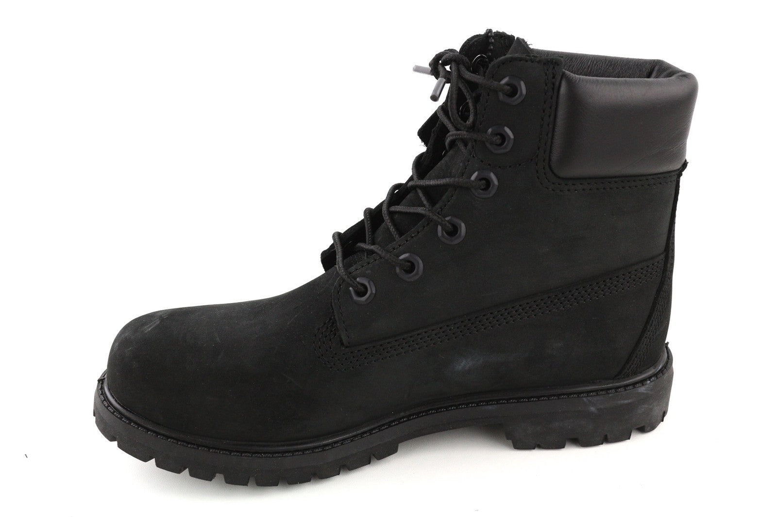 TIMBERLAND 8658A-A4235 Women's ~EU39/39.5 Black Leather High-Top Shoes