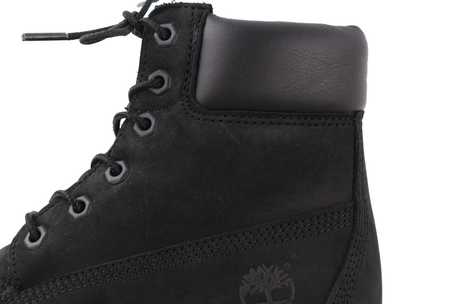 TIMBERLAND 8658A-A4235 Women's ~EU39/39.5 Black Leather High-Top Shoes