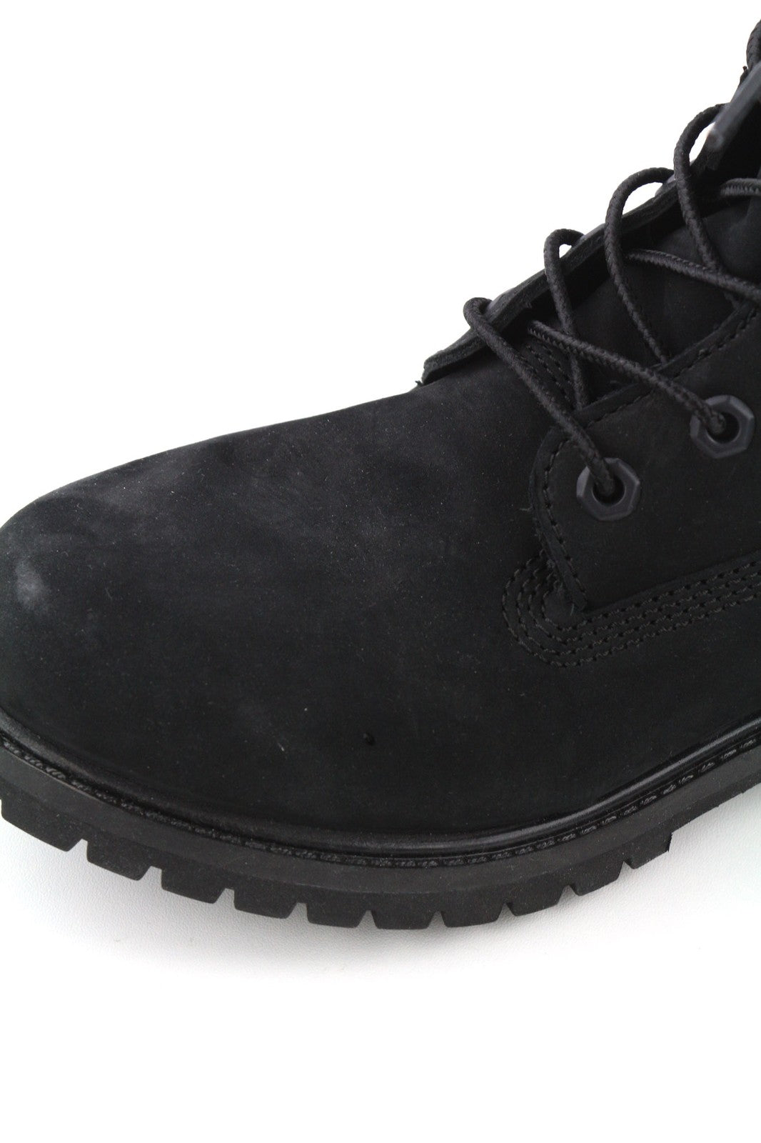 TIMBERLAND 8658A-A4235 Women's ~EU39/39.5 Black Leather High-Top Shoes