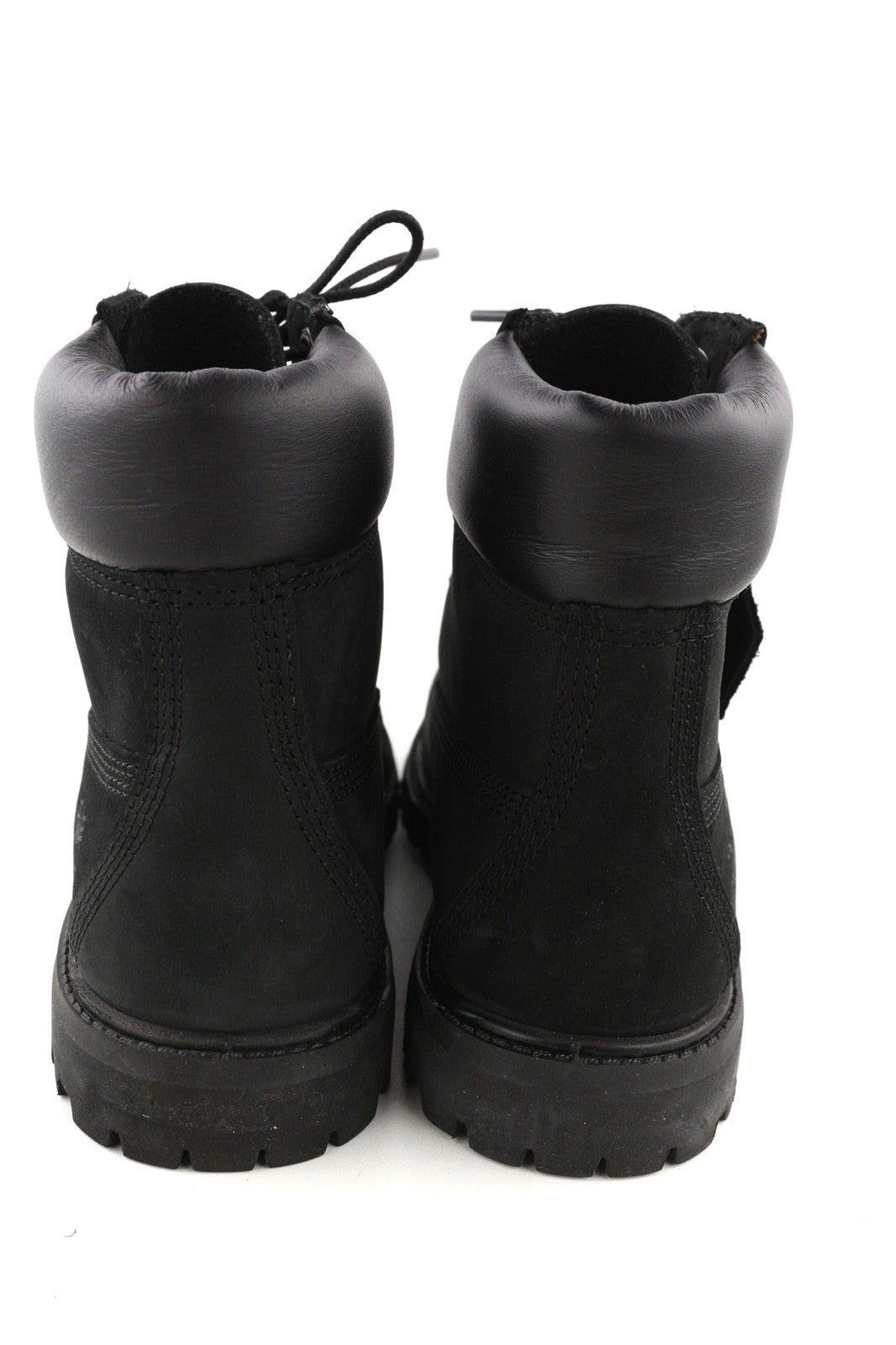 TIMBERLAND 8658A-A4235 Women's ~EU39/39.5 Black Leather High-Top Shoes