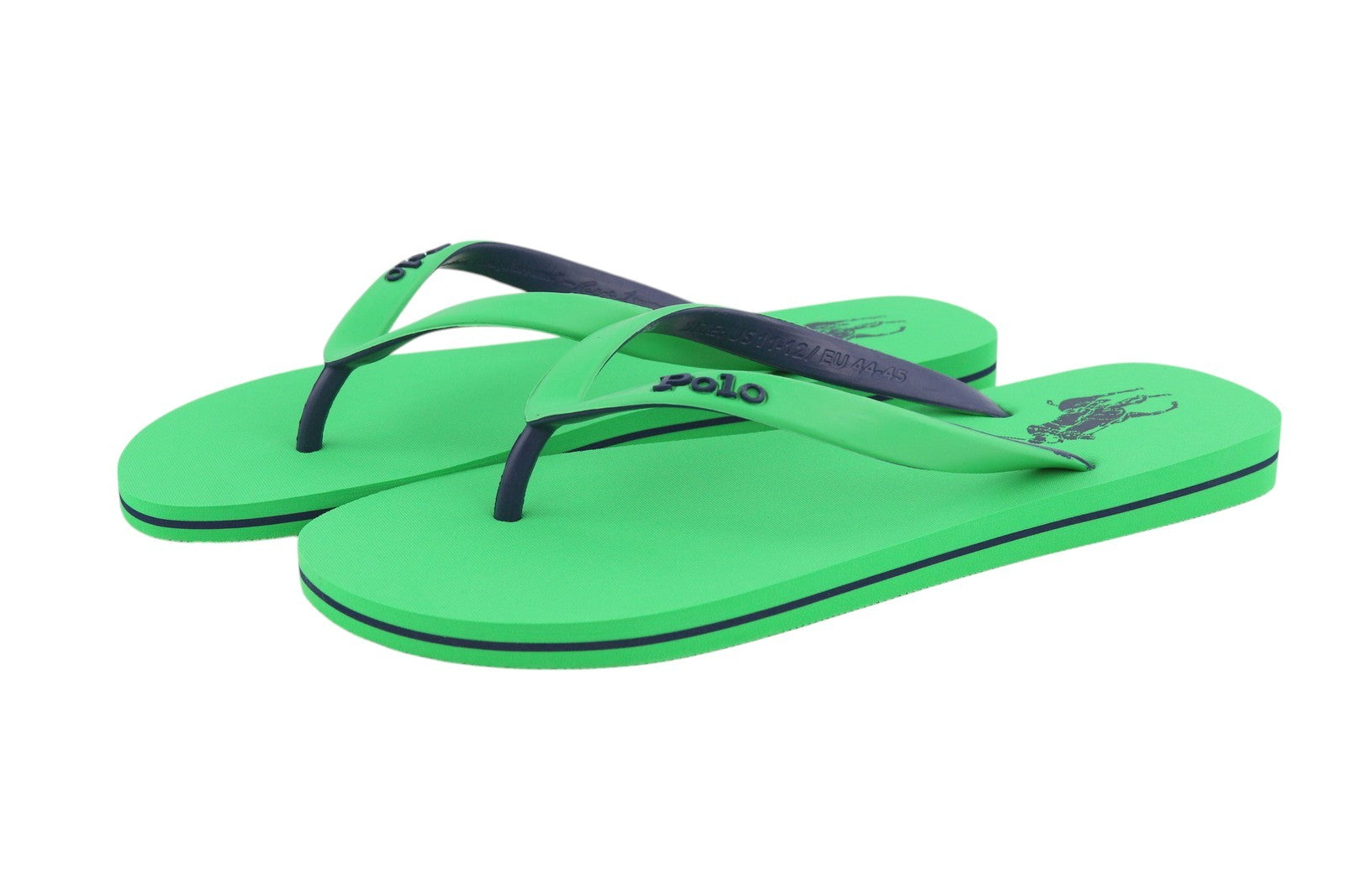 RALPH LAUREN Bolt-Sn-Csl Men's EU44/45 Green Casual Flip-Flops