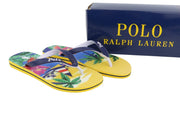 RALPH LAUREN Bolt-Sn-Csl Men's EU40/41 Aloha Print Flip-Flops