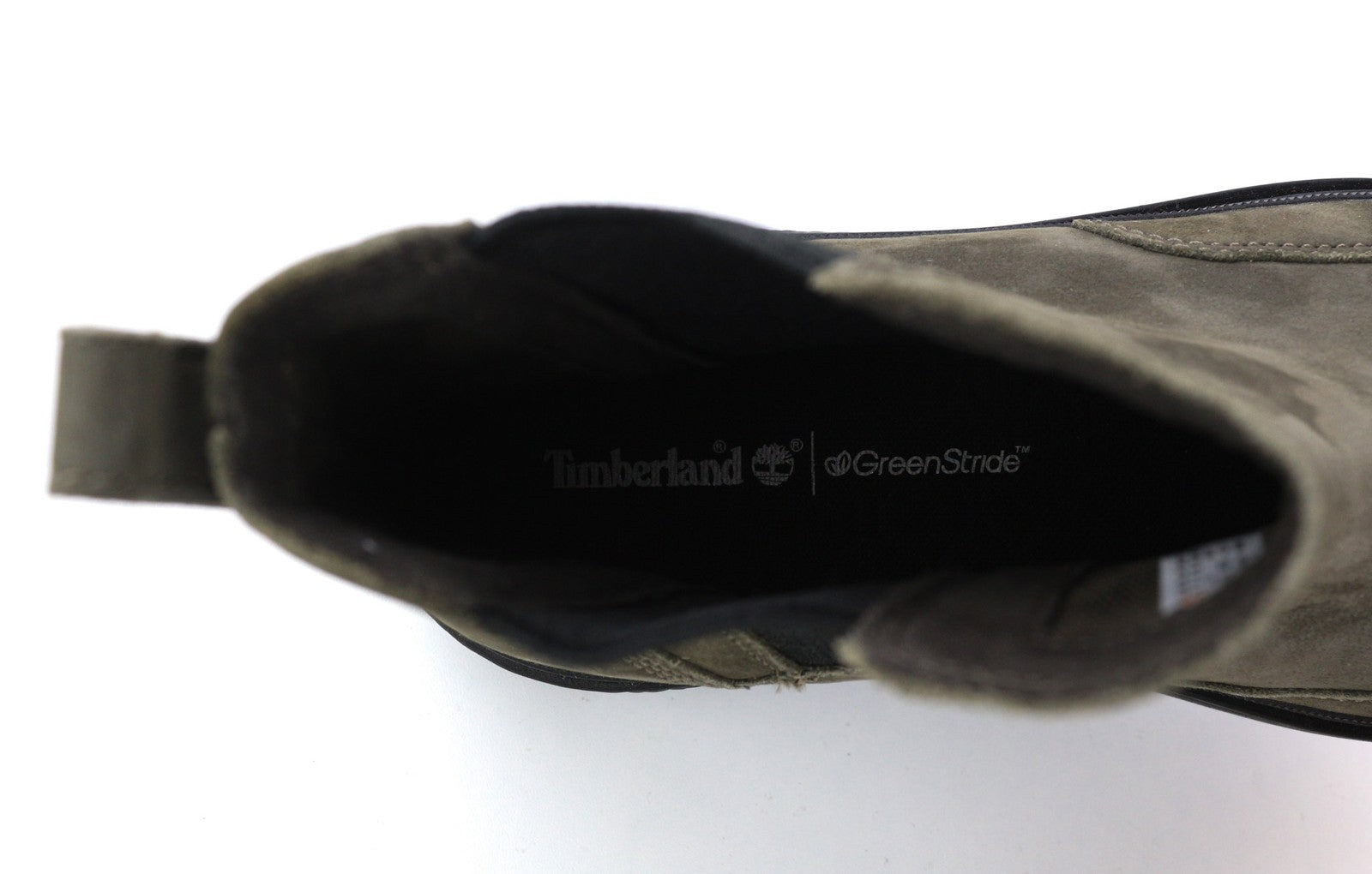 TIMBERLAND A2JPJ-A6319 Women's EU38.5/39 Khaki Leather Pull-On High-Top Boots