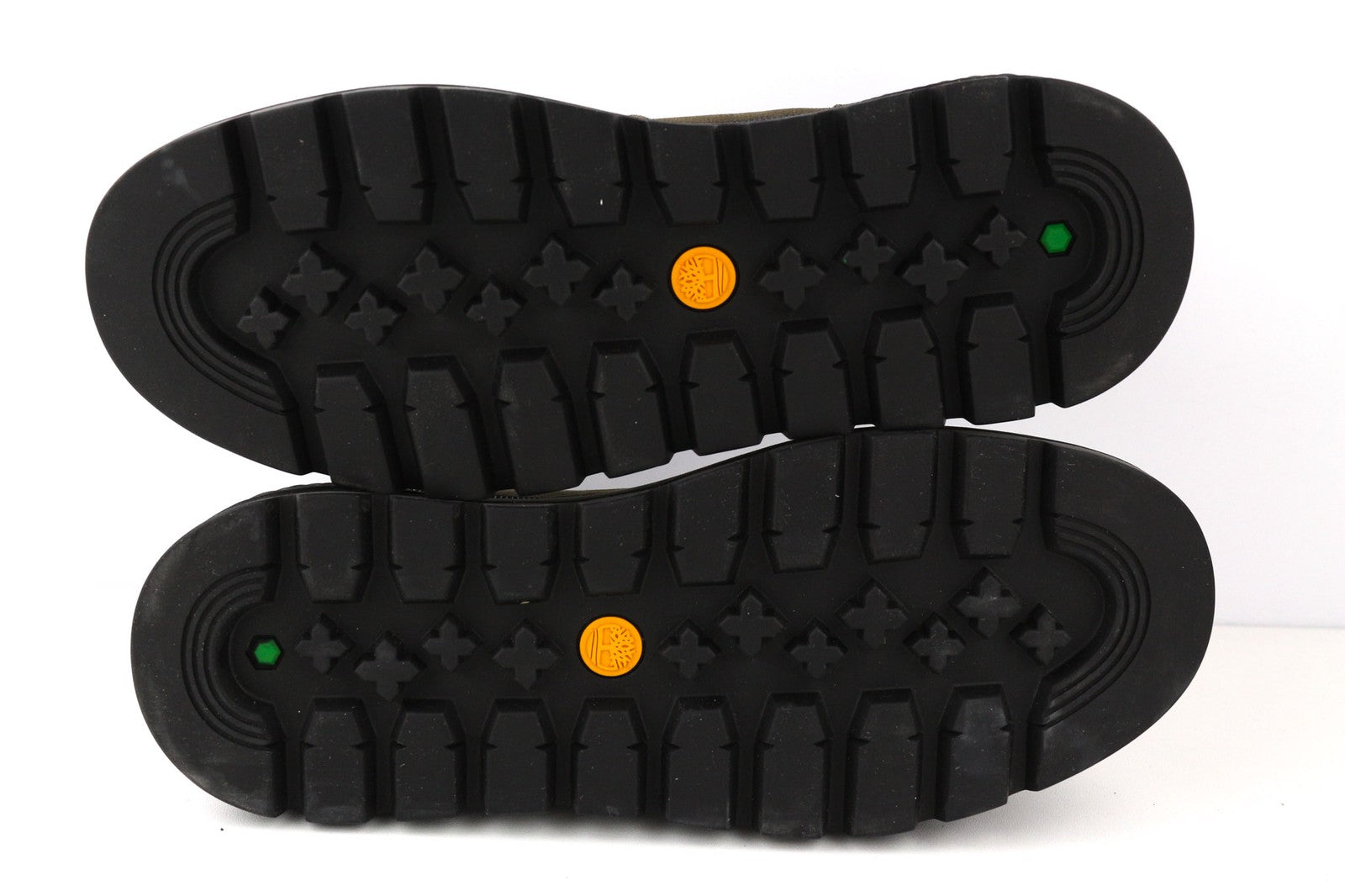 TIMBERLAND A2JPJ-A6319 Women's EU38.5/39 Khaki Leather Pull-On High-Top Boots