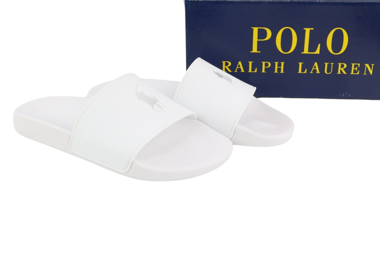 RALPH LAUREN Sld W C/O PP-SN-SLI Women's EU42 White Flip-Flops €99