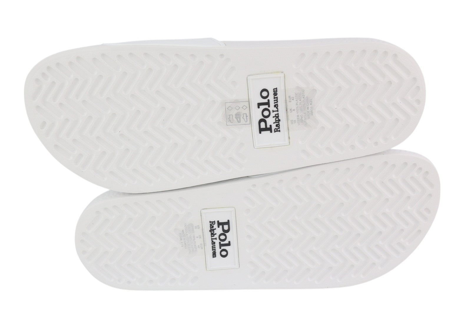 RALPH LAUREN Sld W C/O PP-SN-SLI Women's EU42 White Flip-Flops €99