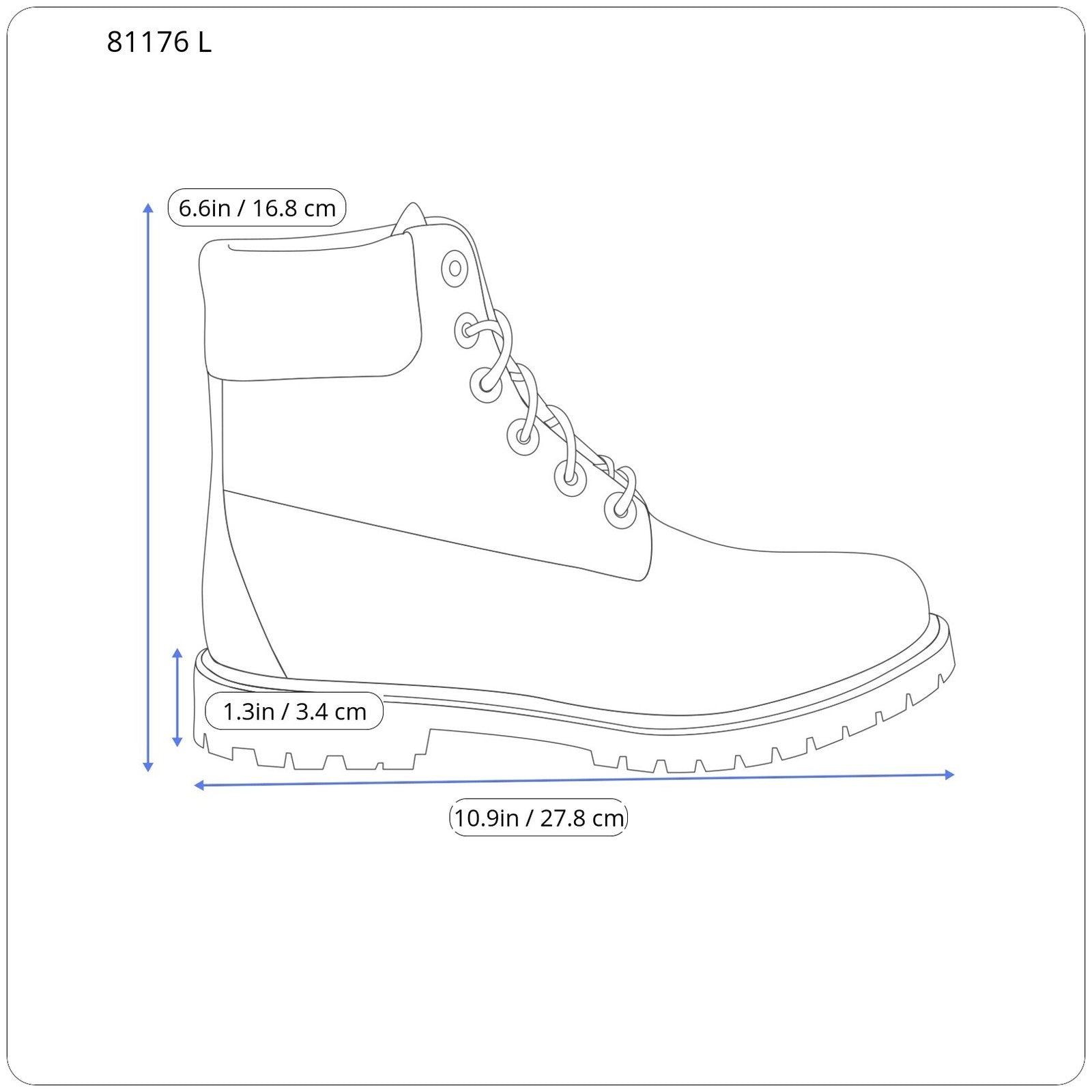 TIMBERLAND TB0A2HCV931-A61148 Women's EU39.5/40 Brown Leather Boots