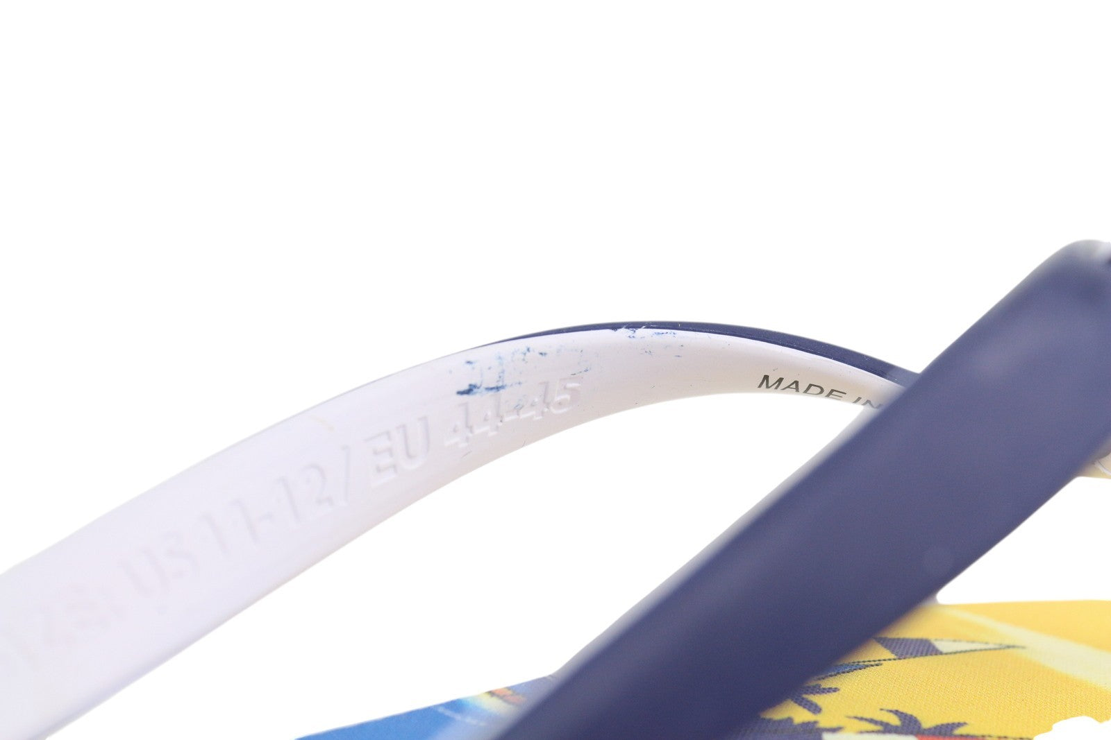 RALPH LAUREN Bolt-Sn-Csl Men's EU44/45 Aloha Print Flip-Flops