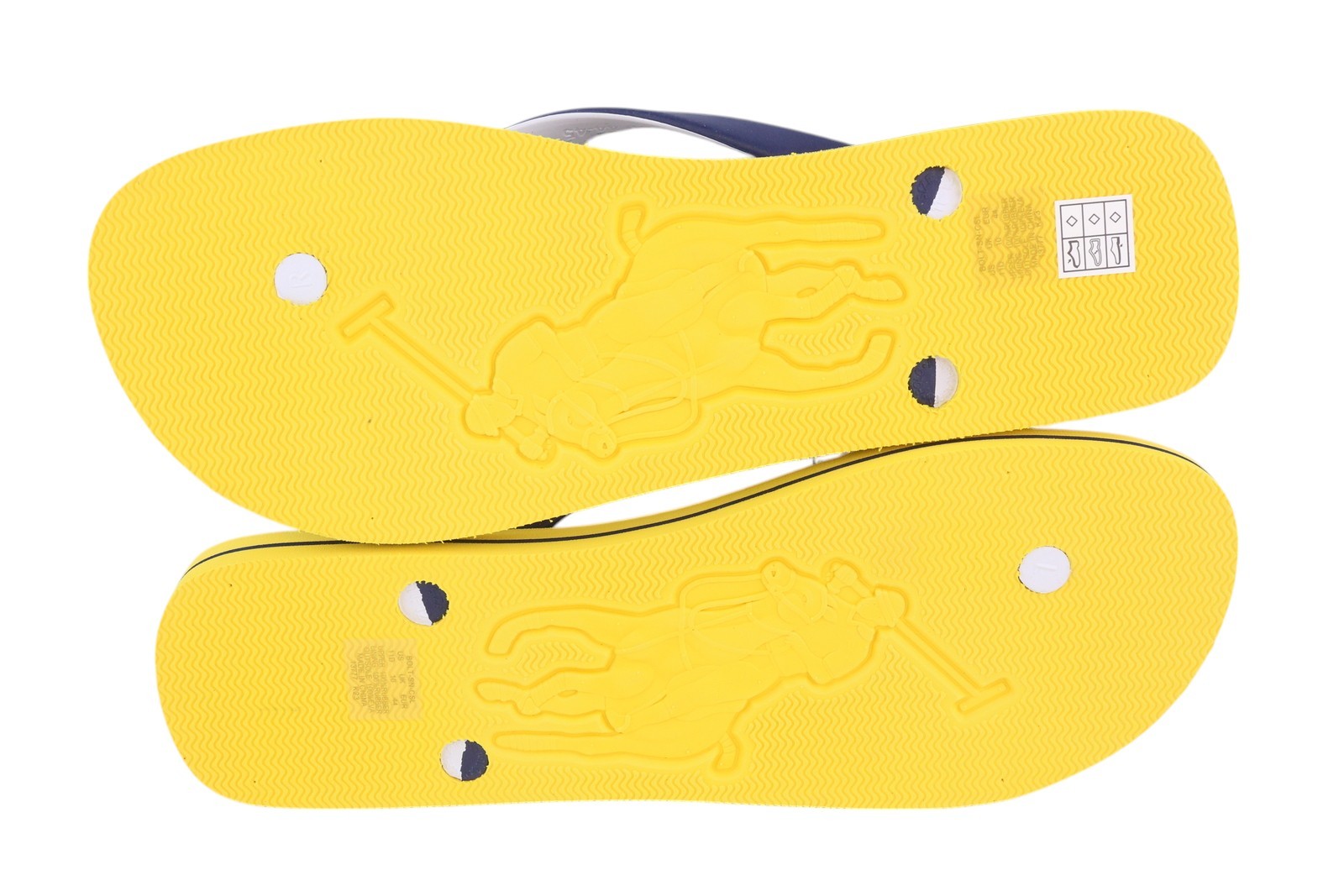 RALPH LAUREN Bolt-Sn-Csl Men's EU44/45 Aloha Print Flip-Flops