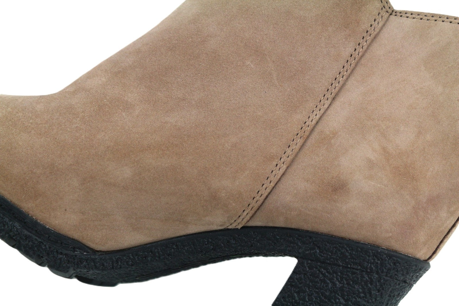 TIMBERLAND A2JJK-A6034 Women's EU36/37 Brown Leather Logo Ankle Heel Shoes