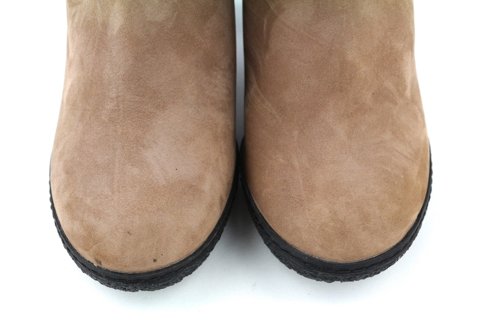 TIMBERLAND A2JJK-A6034 Women's EU36/37 Brown Leather Logo Ankle Heel Shoes