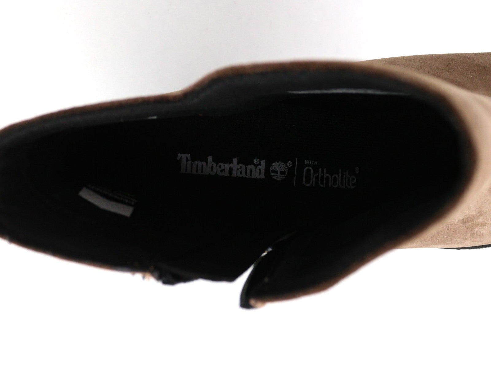 TIMBERLAND A2JJK-A6034 Women's EU36/37 Brown Leather Logo Ankle Heel Shoes