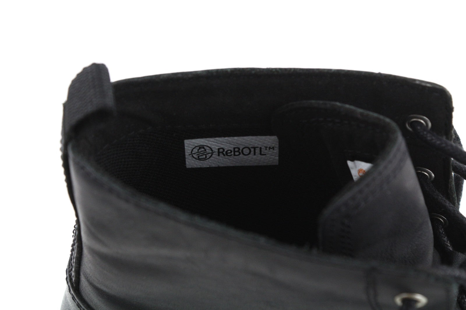 TIMBERLAND A21ED-A5819 Women's EU38/38.5 Black Genuine Leather High-Top Shoes