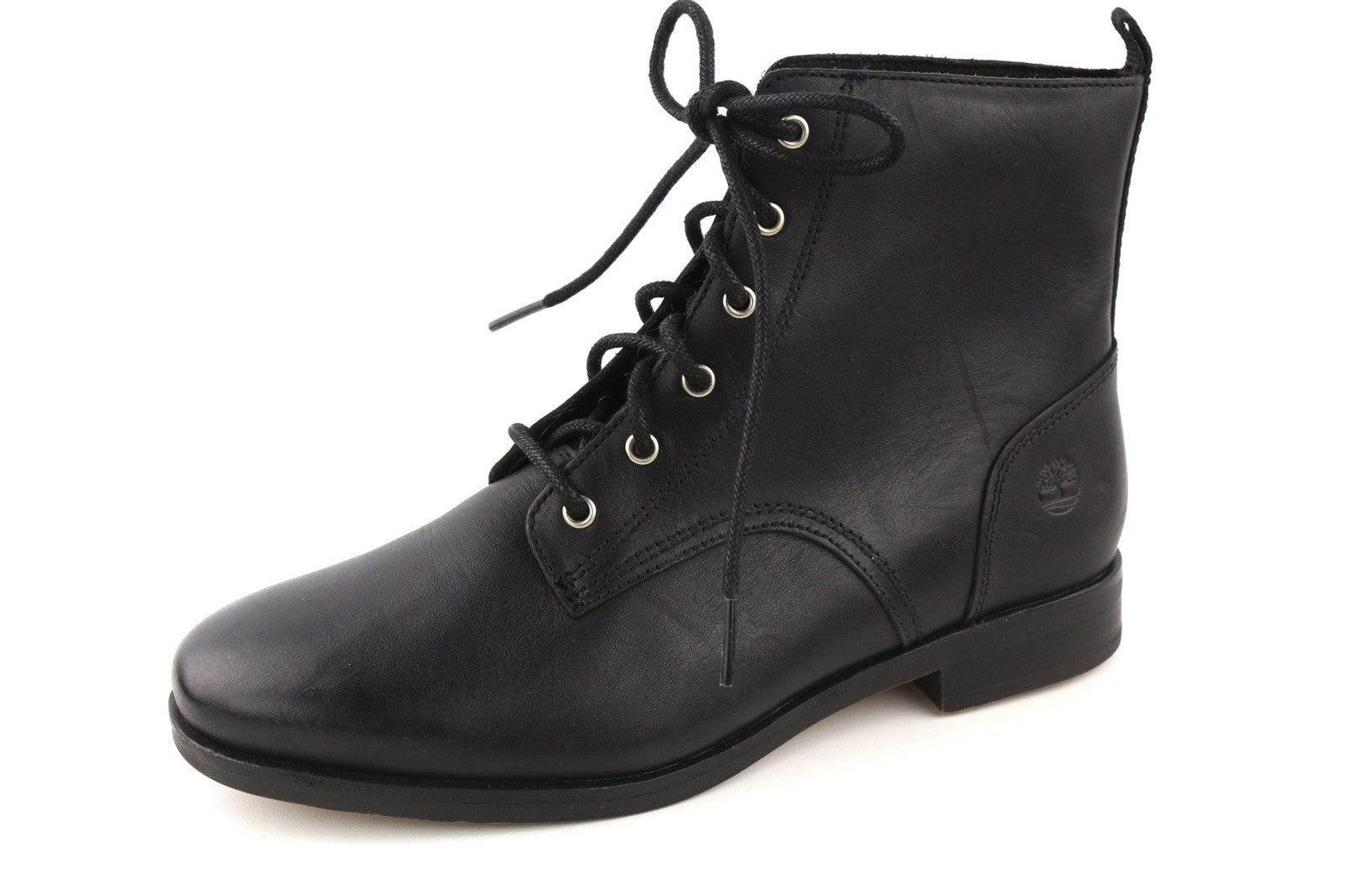 TIMBERLAND A21ED-A5819 Women's EU38/38.5 Black Genuine Leather High-Top Shoes