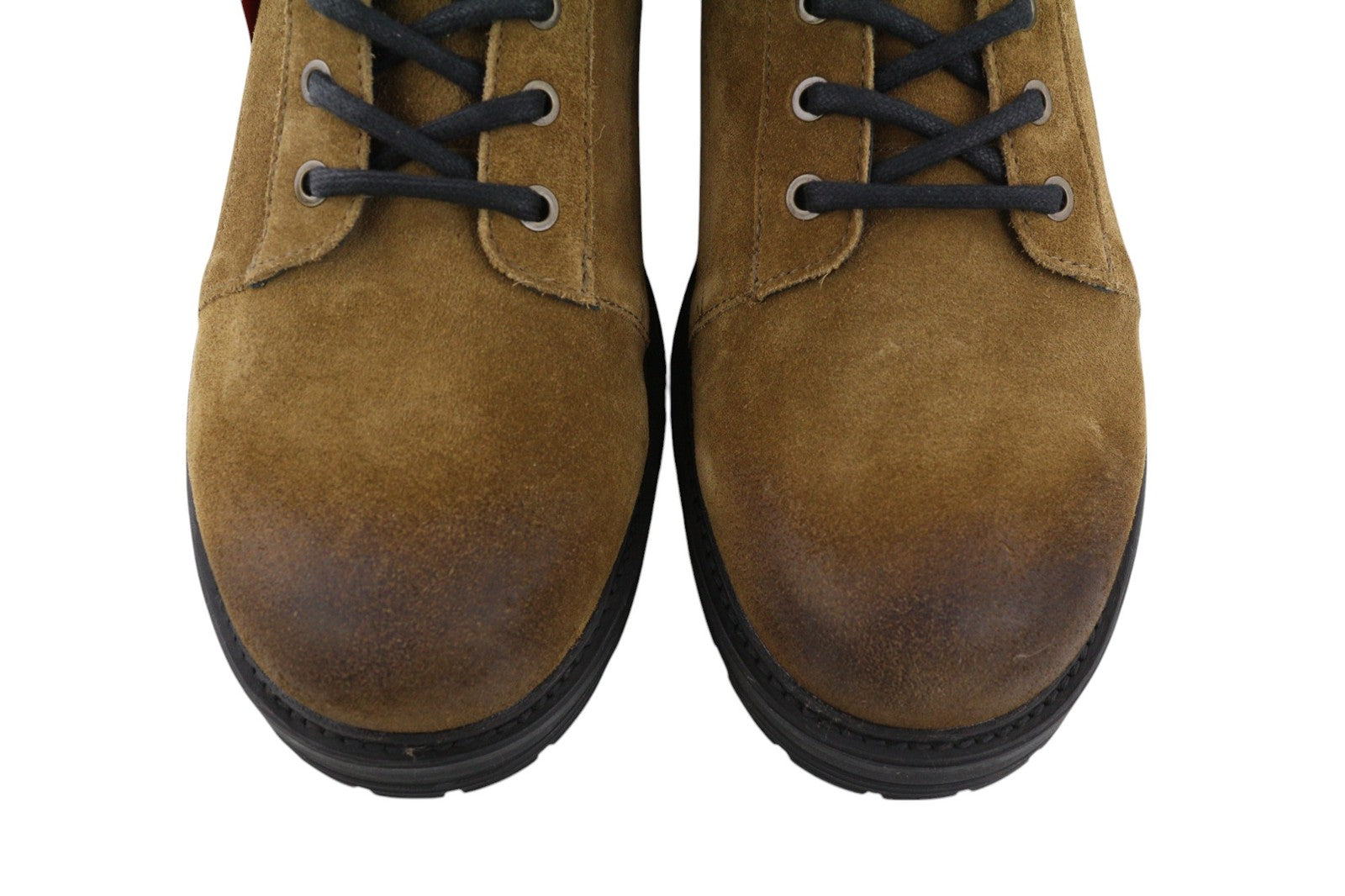 DIESEL D-Alabhama Men's EU45 Brown Aged Leather Lace-Up Ankle Boots RRP€290