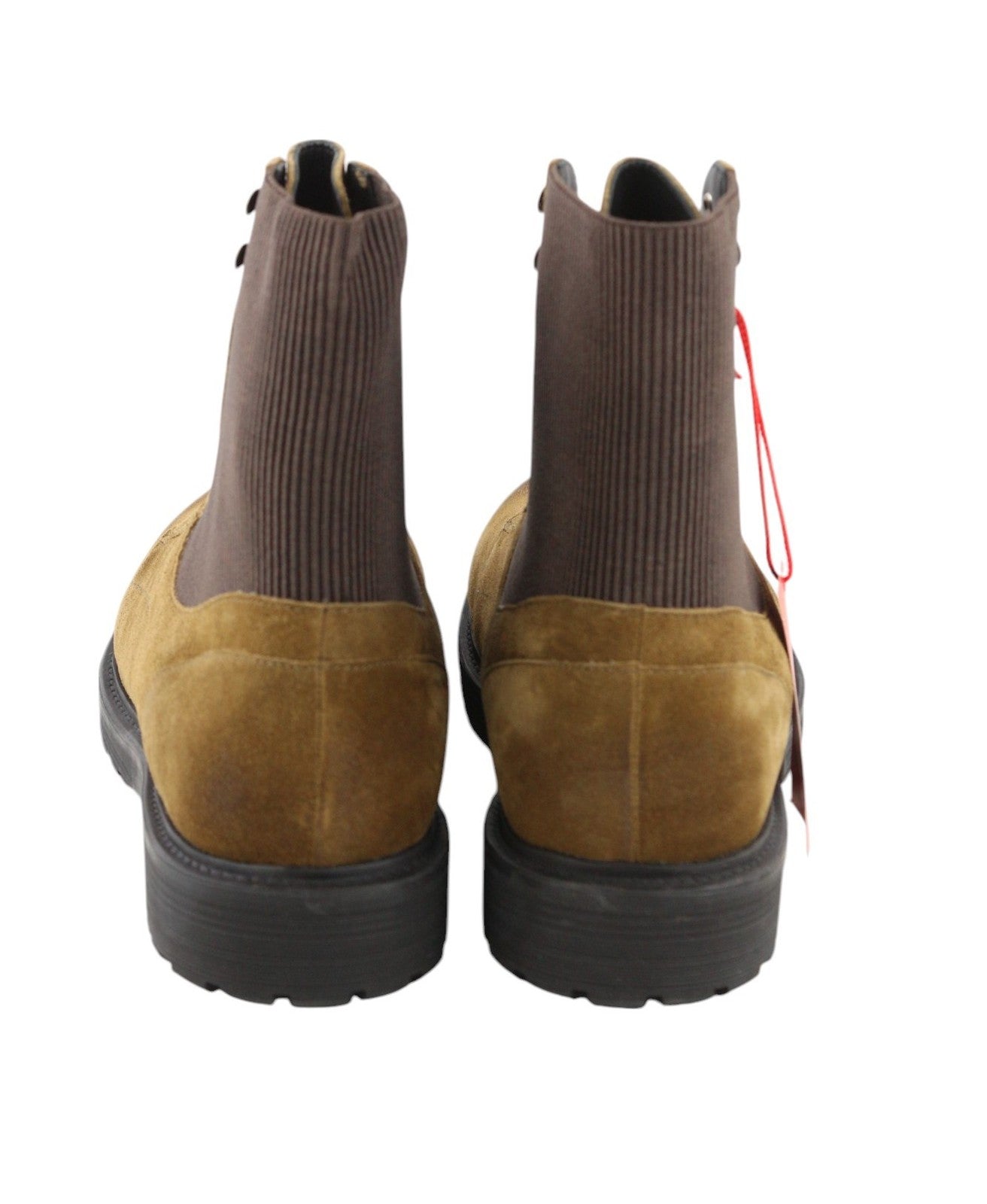 DIESEL D-Alabhama Men's EU45 Brown Aged Leather Lace-Up Ankle Boots RRP€290