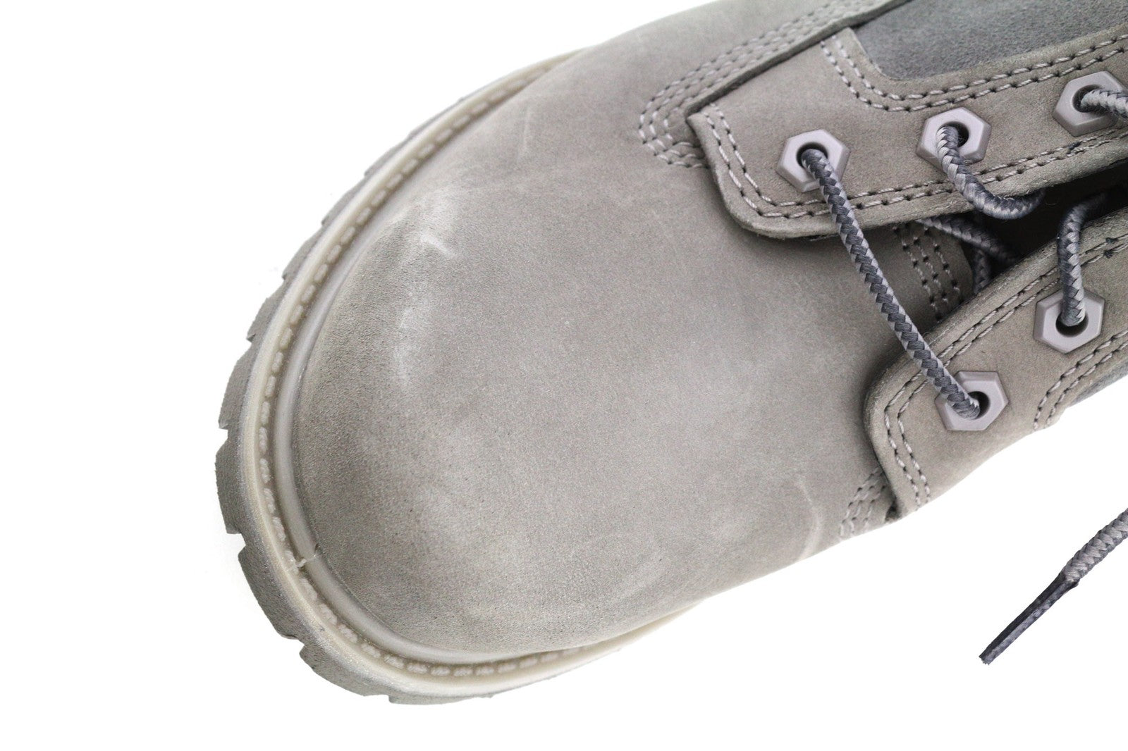 TIMBERLAND A1GYX-A3198 Women's EU38/39 Grey Leather Ortholite Lace-Up Shoes