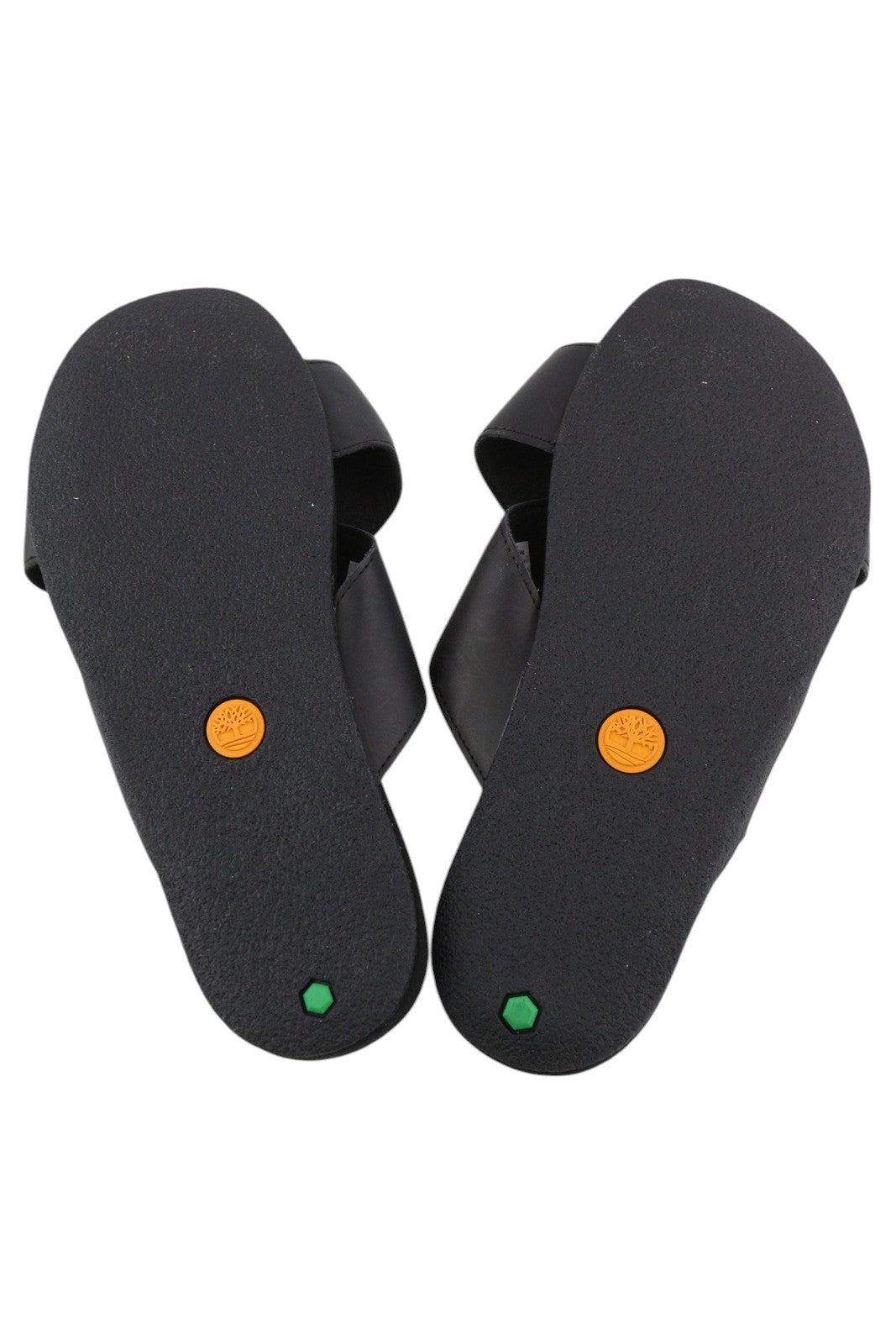 TIMBERLAND A24Z5 Men's EU41.5/43 Black Leather Narrow Slip-On Flats Casual