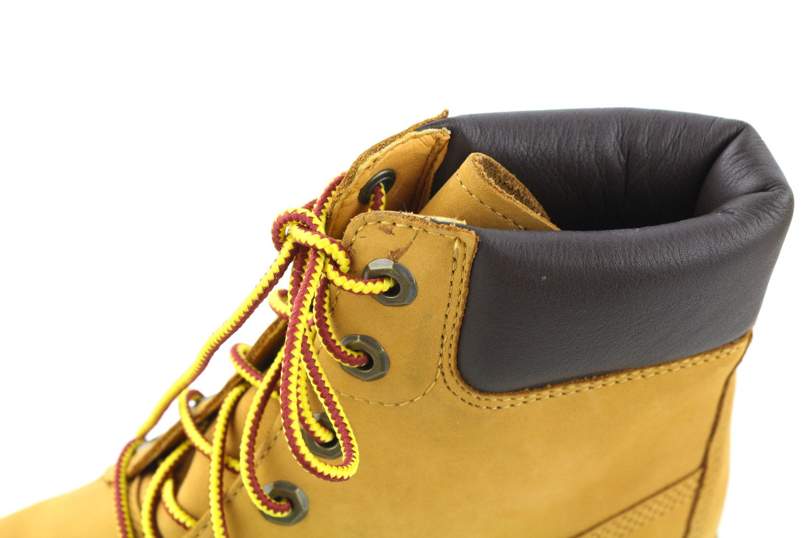 TIMBERLAND A1T6U-A3646 Women's EU38/38.5 Brown Leather High-Top Lace Boots