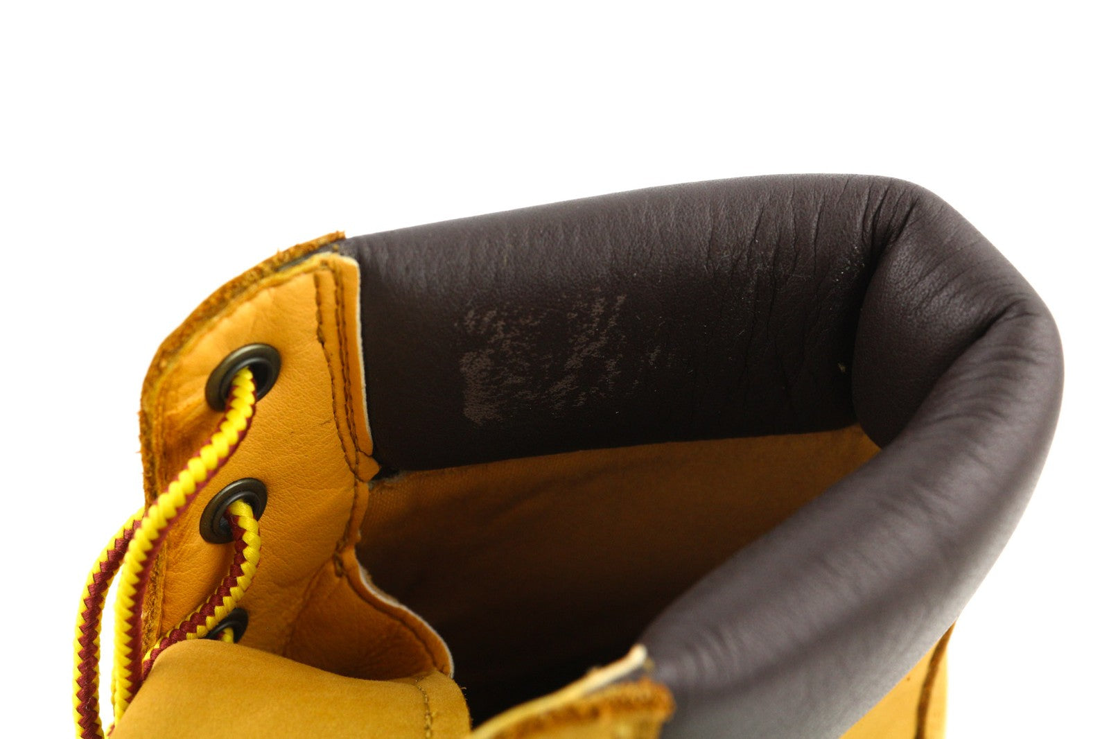 TIMBERLAND A1T6U-A3646 Women's EU38/38.5 Brown Leather High-Top Lace Boots