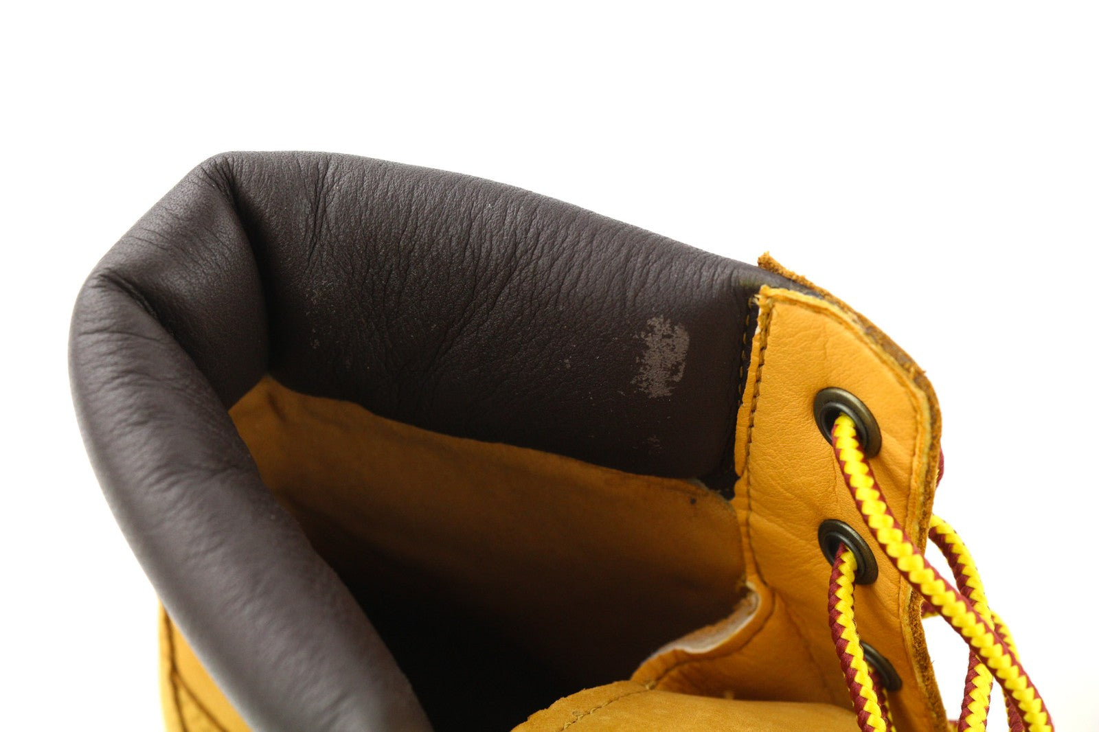 TIMBERLAND A1T6U-A3646 Women's EU38/38.5 Brown Leather High-Top Lace Boots