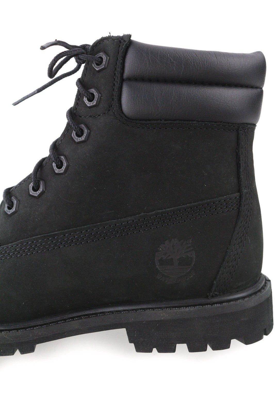 TIMBERLAND A15QY-A4498 Women's EU38/38.5 Black Leather High-Top Boots