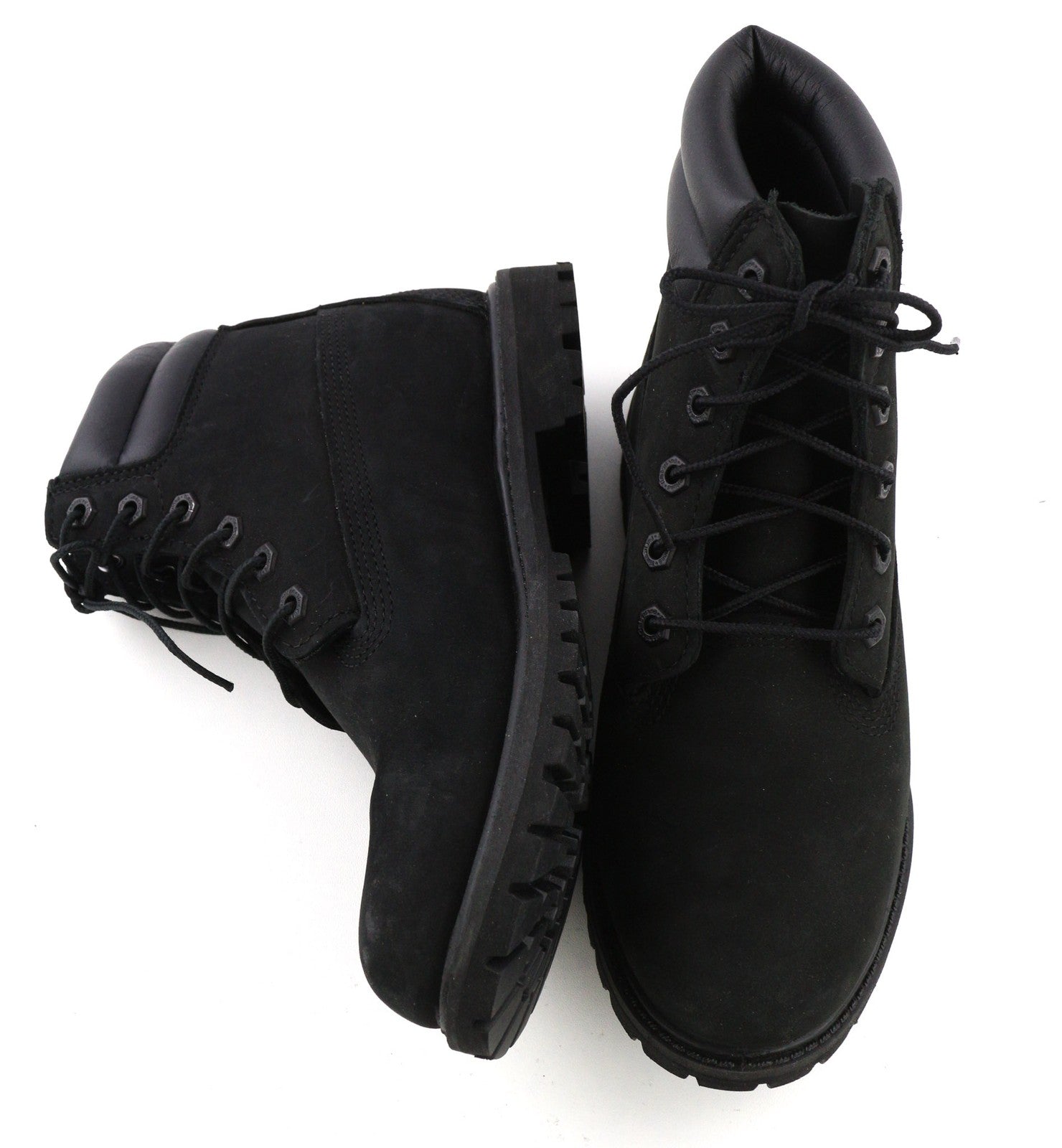 TIMBERLAND A15QY-A4498 Women's EU38/38.5 Black Leather High-Top Boots