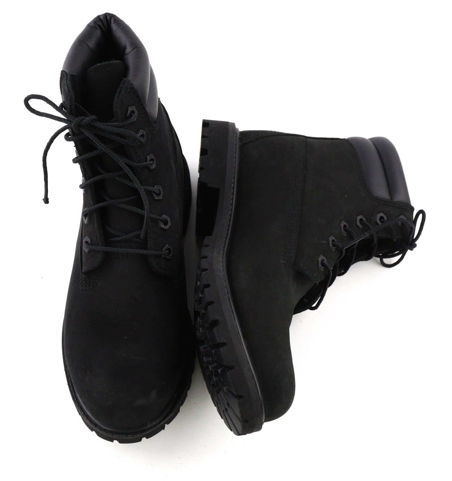 TIMBERLAND A15QY-A4498 Women's EU38/38.5 Black Leather High-Top Boots