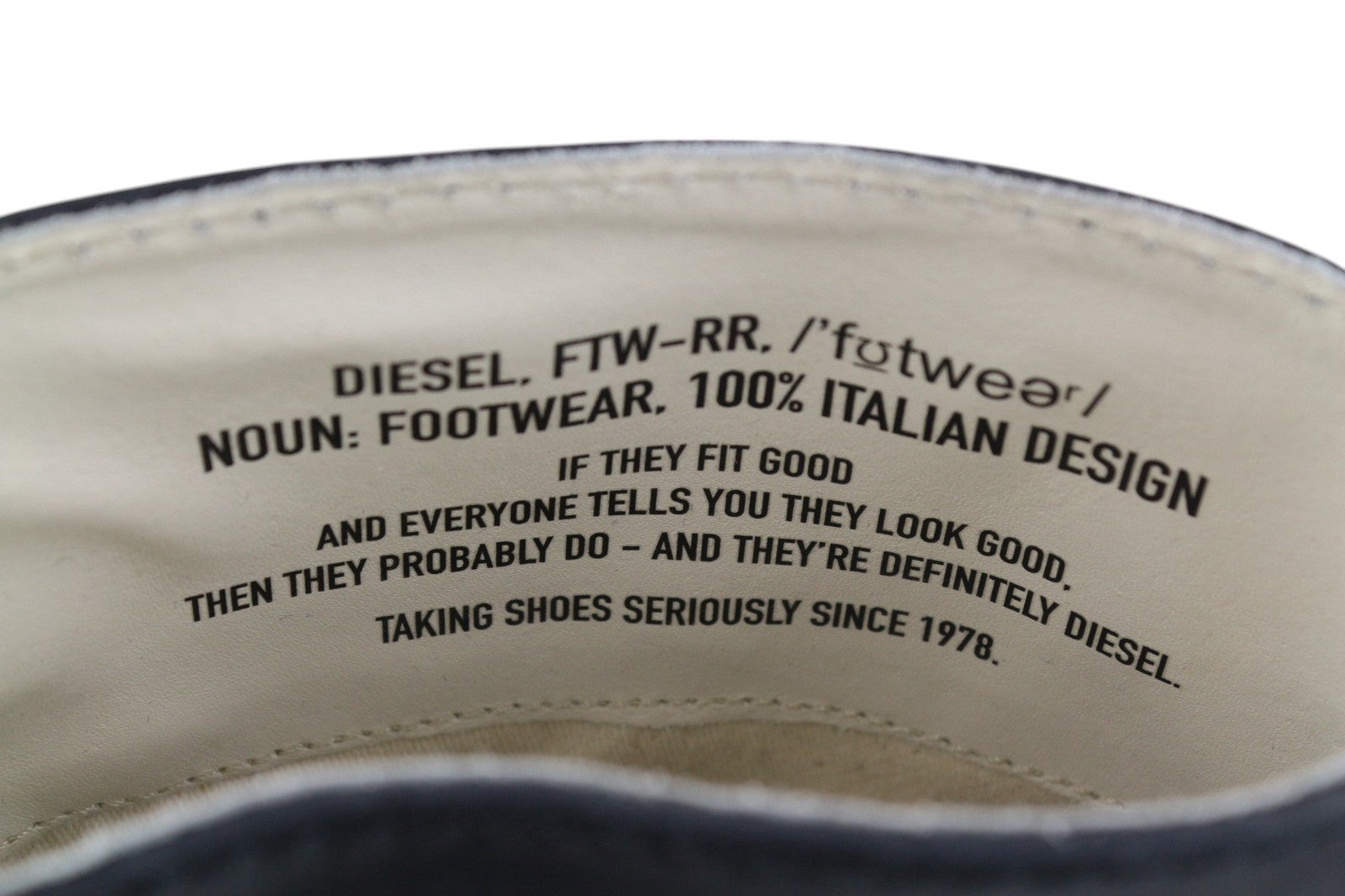 DIESEL D-Throuper Women's EU37 Black Leather Pull-On Detailed Boots RRP€280