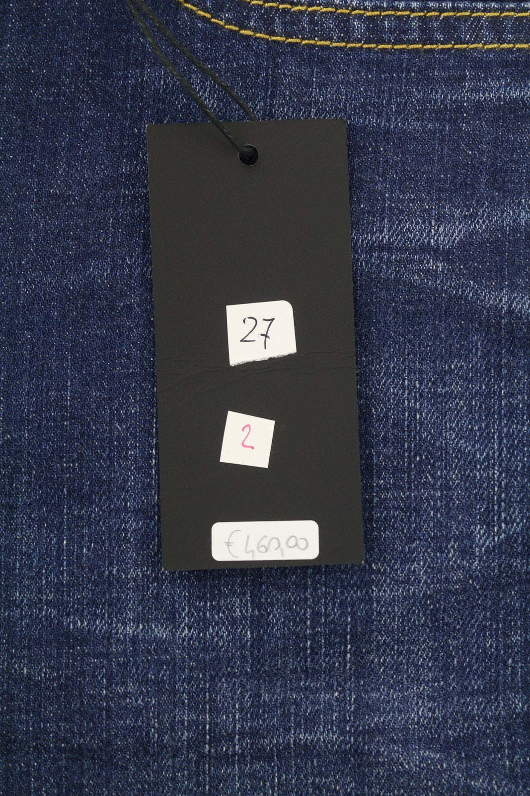 R13 Boy Straight Women Jeans 27 Howell Indigo Uneven Hem Faded Ankle