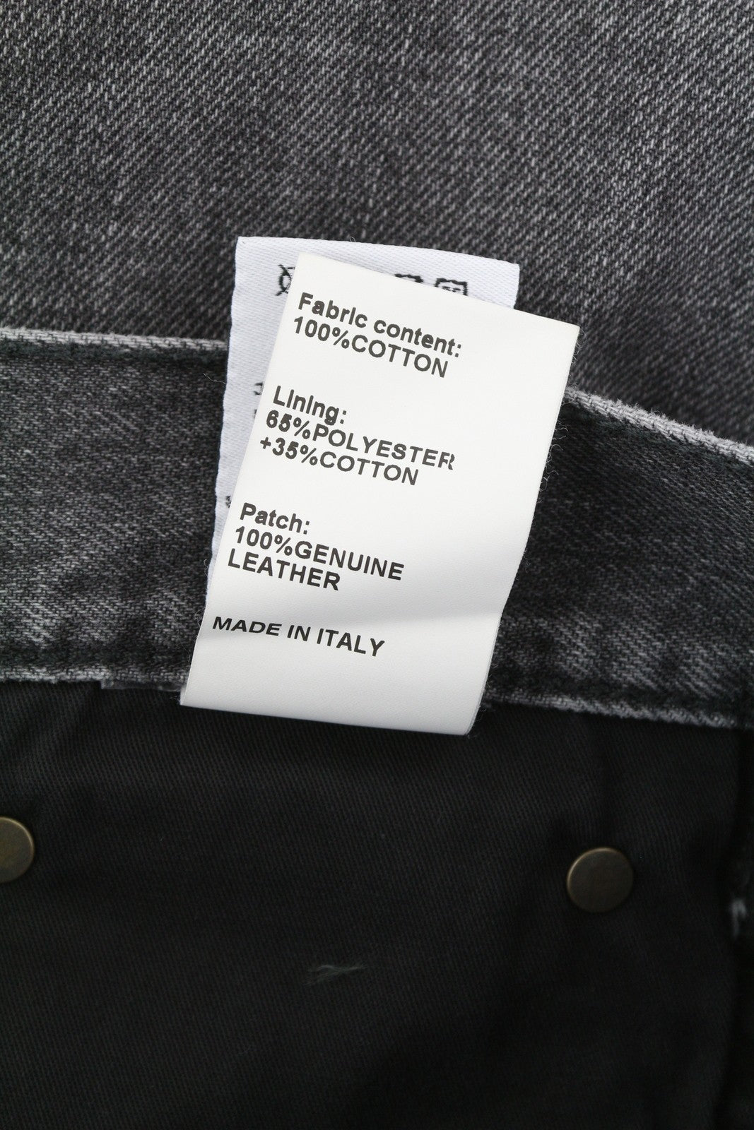 R13 Boyfriend Women Jeans 30 Wilson Black Faded Cropped Ankle Relaxed Denim