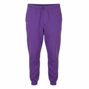 LACOSTE Sport Men Trousers 4XL Purple Tapered Fleece Drawstring Sweatpants