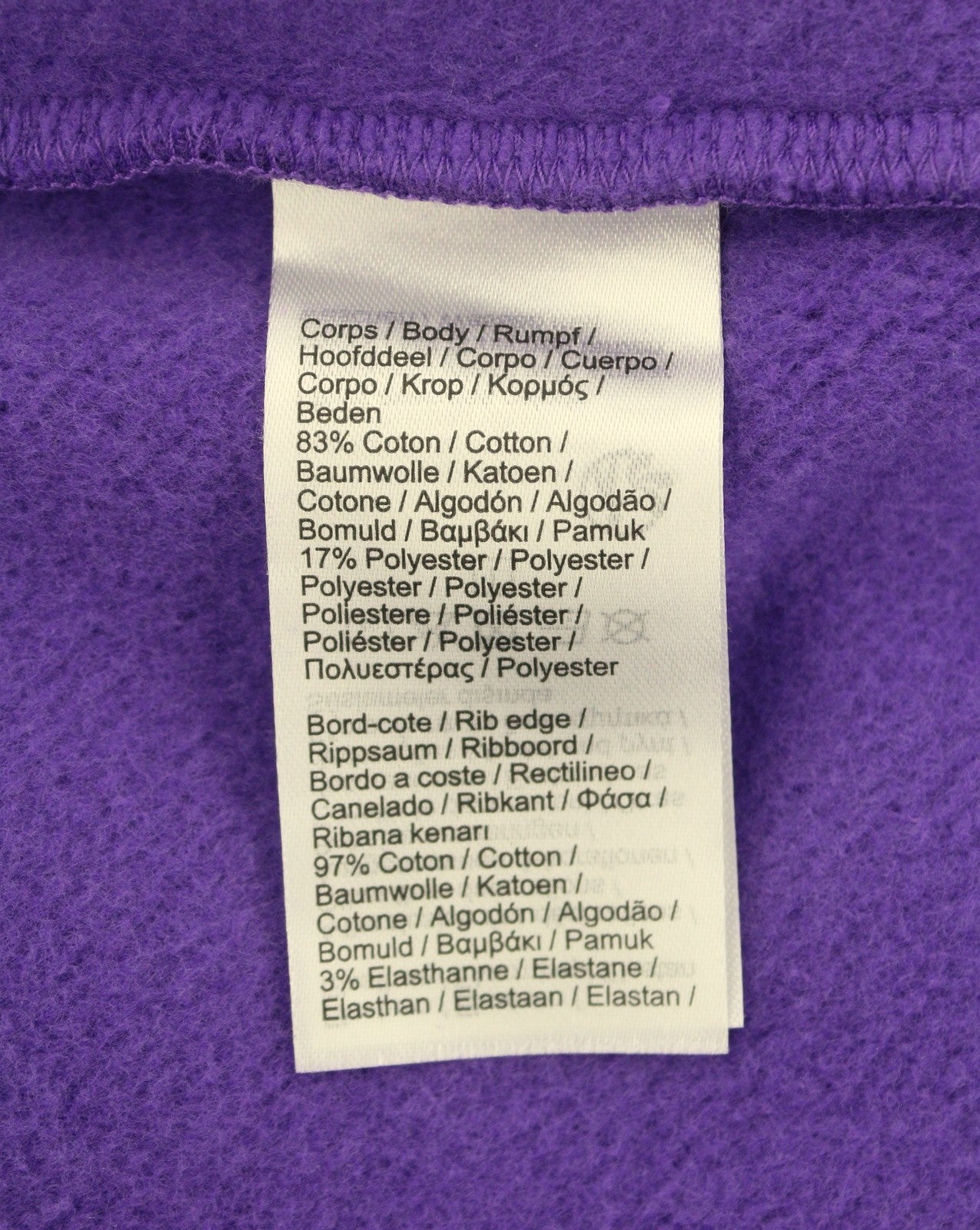 LACOSTE Sport Men Trousers 4XL Purple Tapered Fleece Drawstring Sweatpants