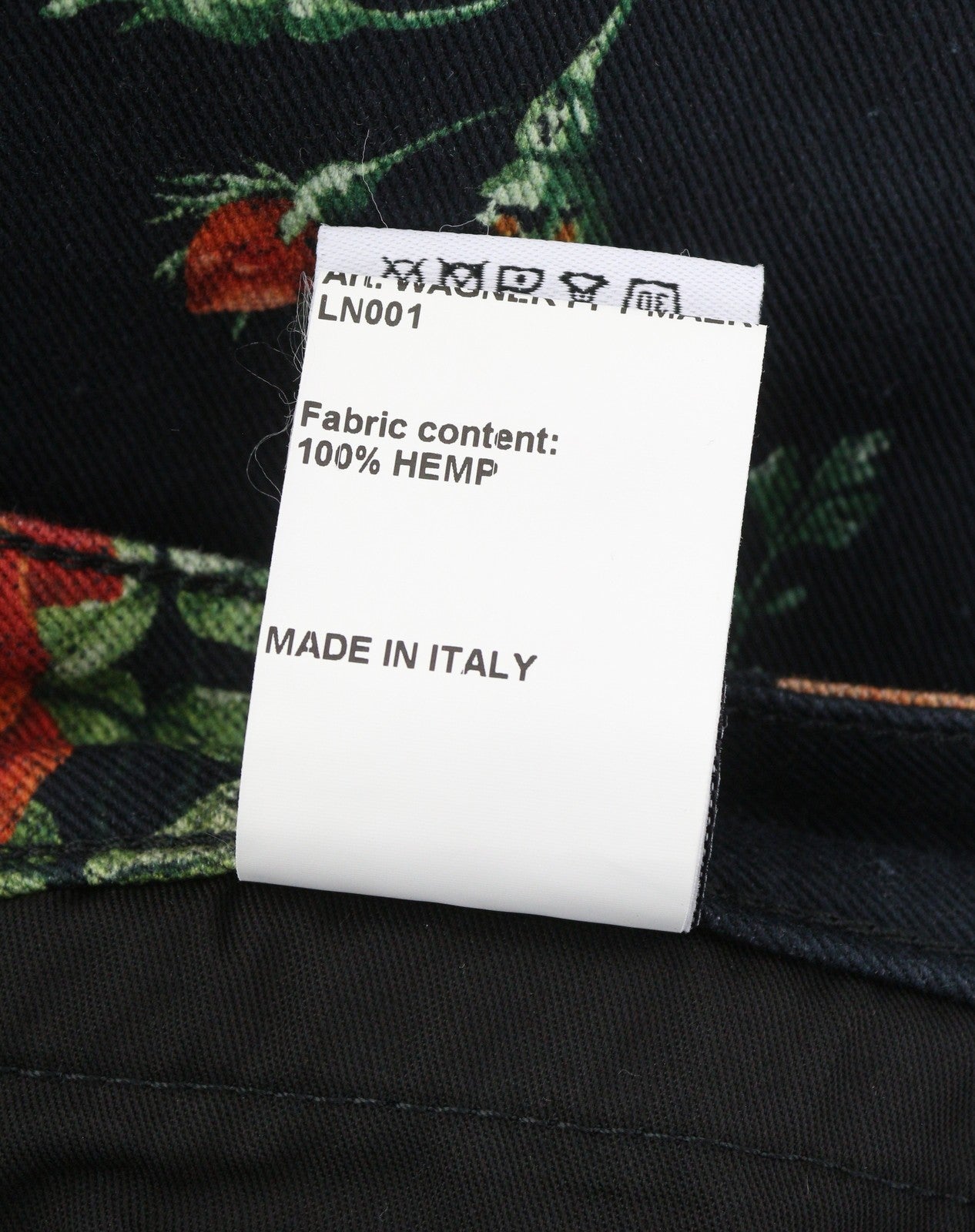 R13 Damon Overall Women Jeans 27 Ecru Linen Tinto Floral Print Cropped Ankle