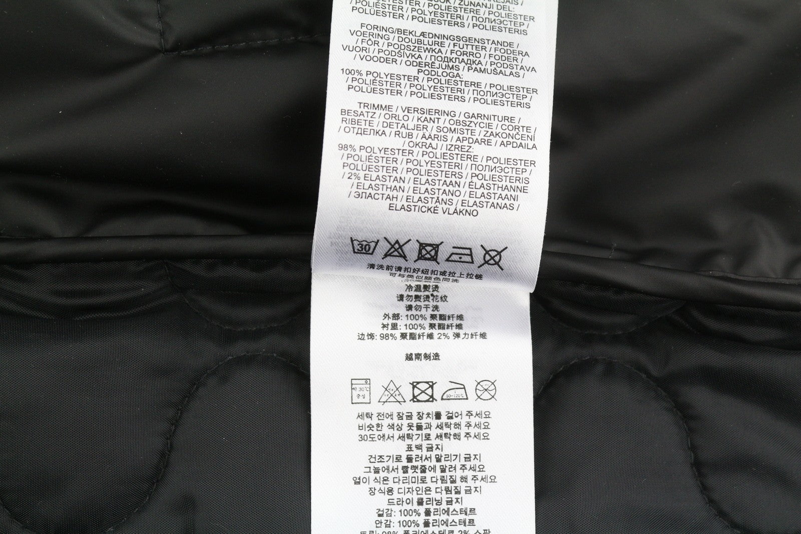 LYLE & SCOTT Men Waistcoat L Black Quilted Padded Full Zip Bomber Neck RRP149